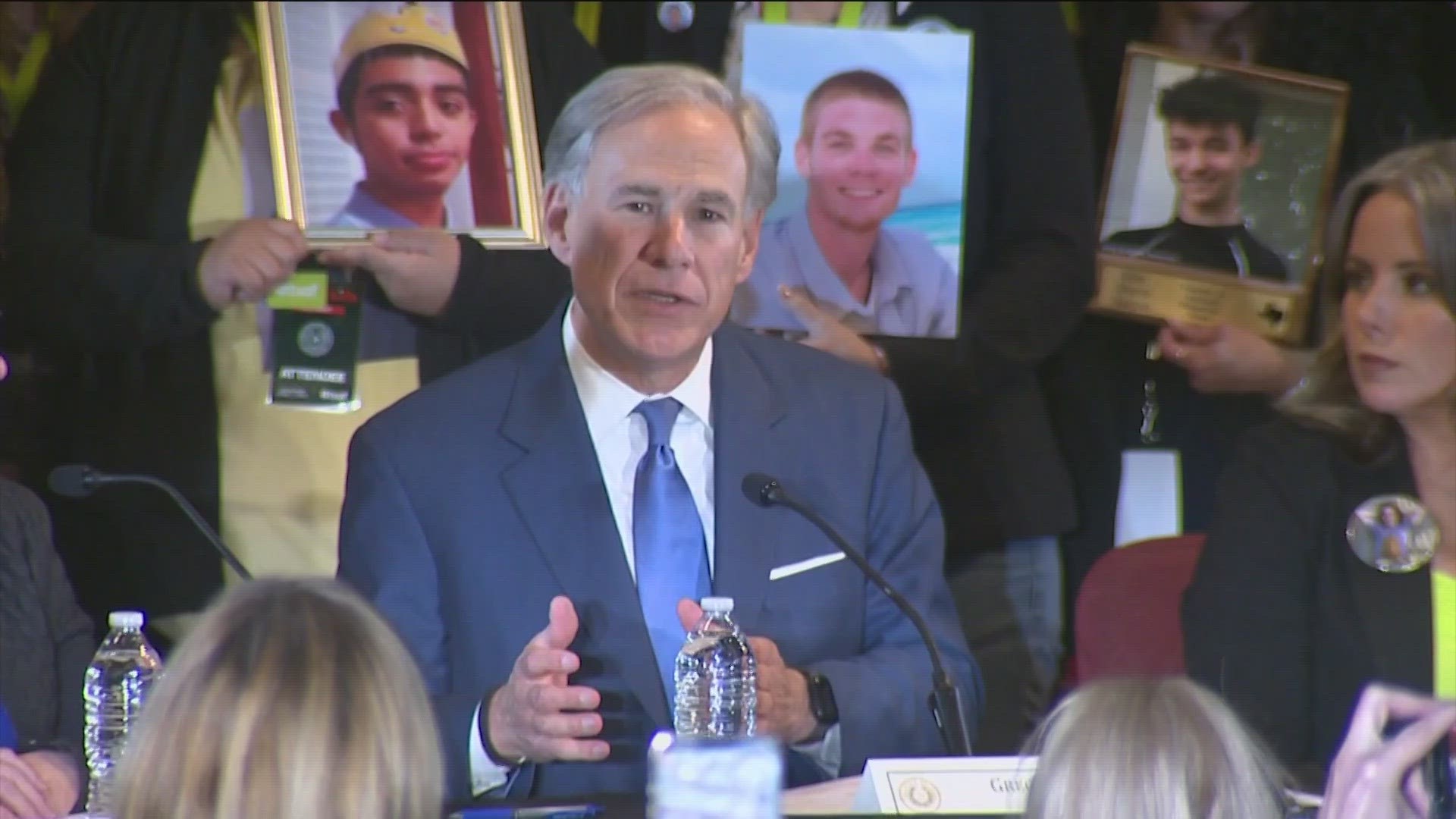 For the Summit, Governor Abbott invited families who have been affected by fentanyl to talk about how the state is handling it.