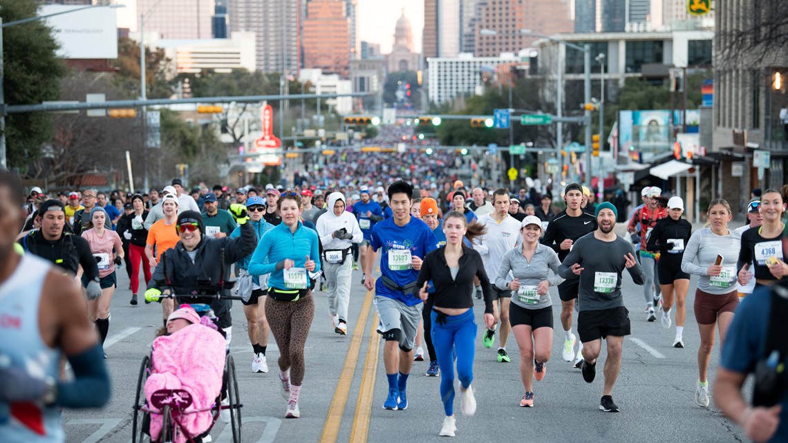 PHOTOS Runners participate in the 2024 Austin Marathon