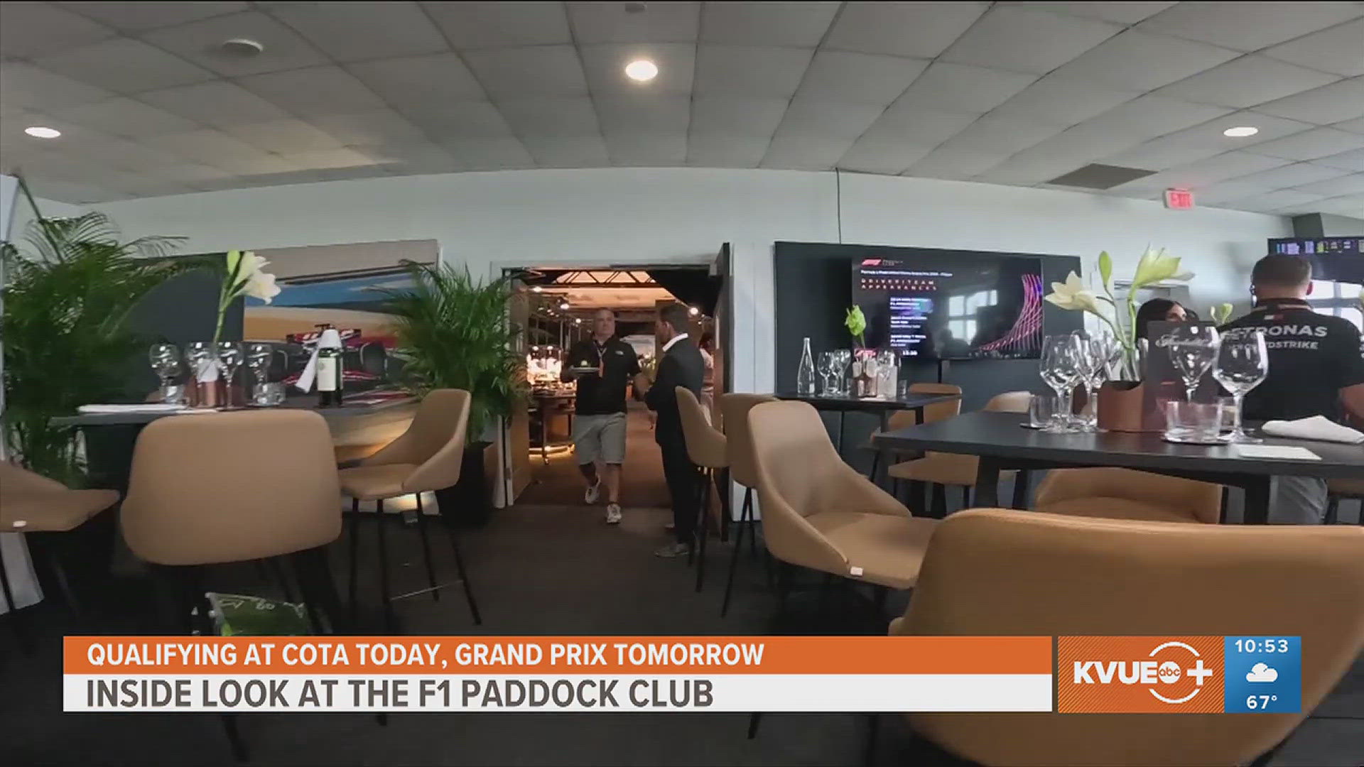 There's another world out there at Formula 1, and that is the Paddock Club. Here's an inside look.