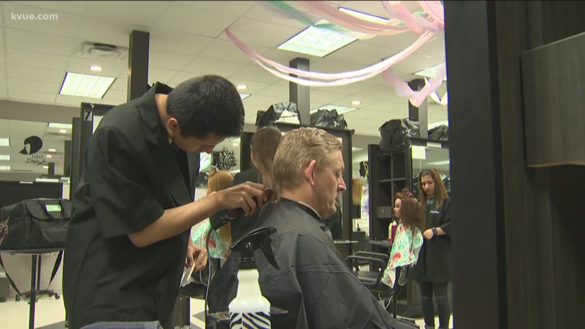 At Hays High School in Buda, students are getting a jump start on their future through their cosmetology program.