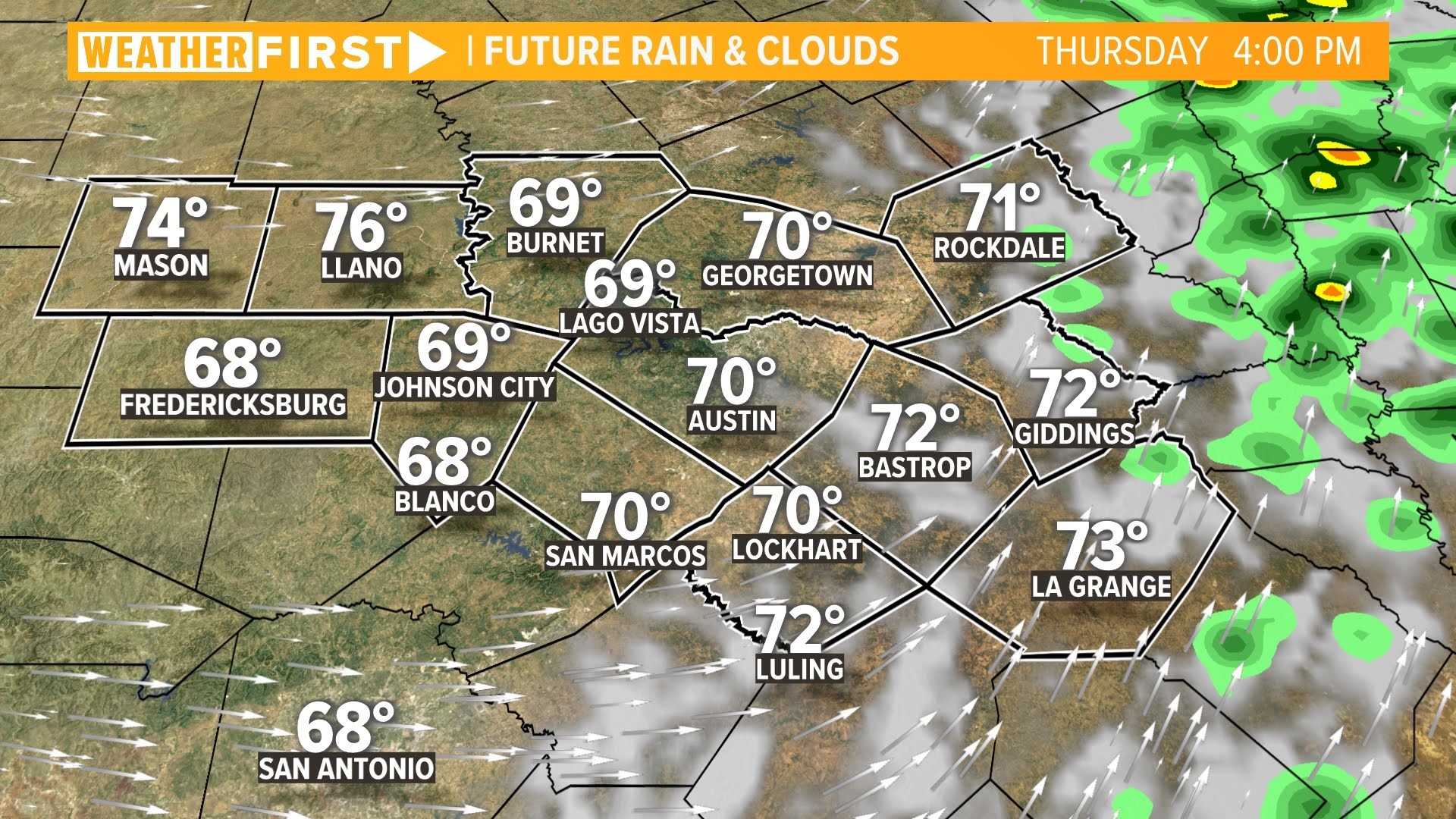 Austin weather: Strong storms possible for Central Texas Thursday ...