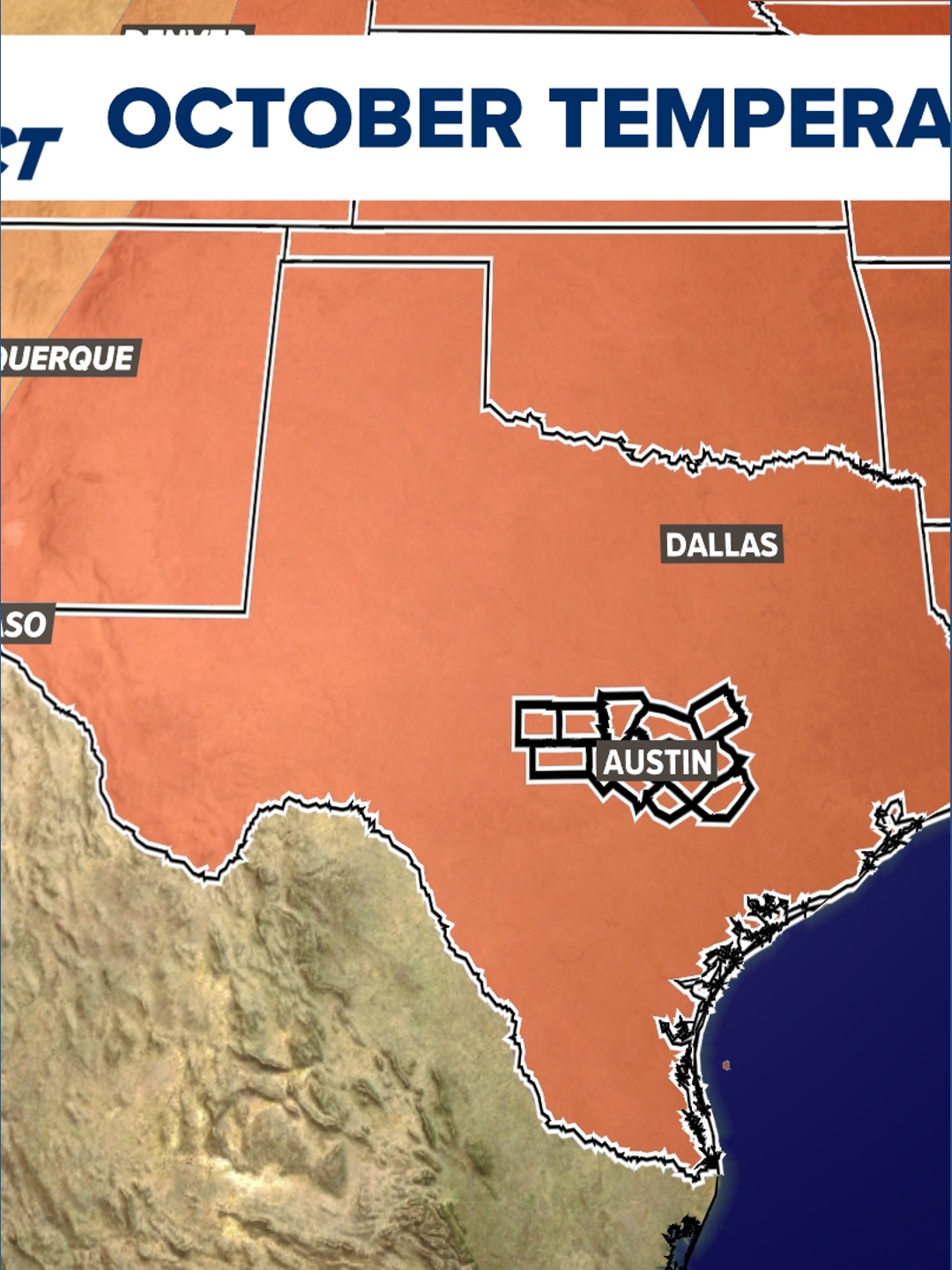Central Texas faces warm, dry October in 2025 | kvue.com