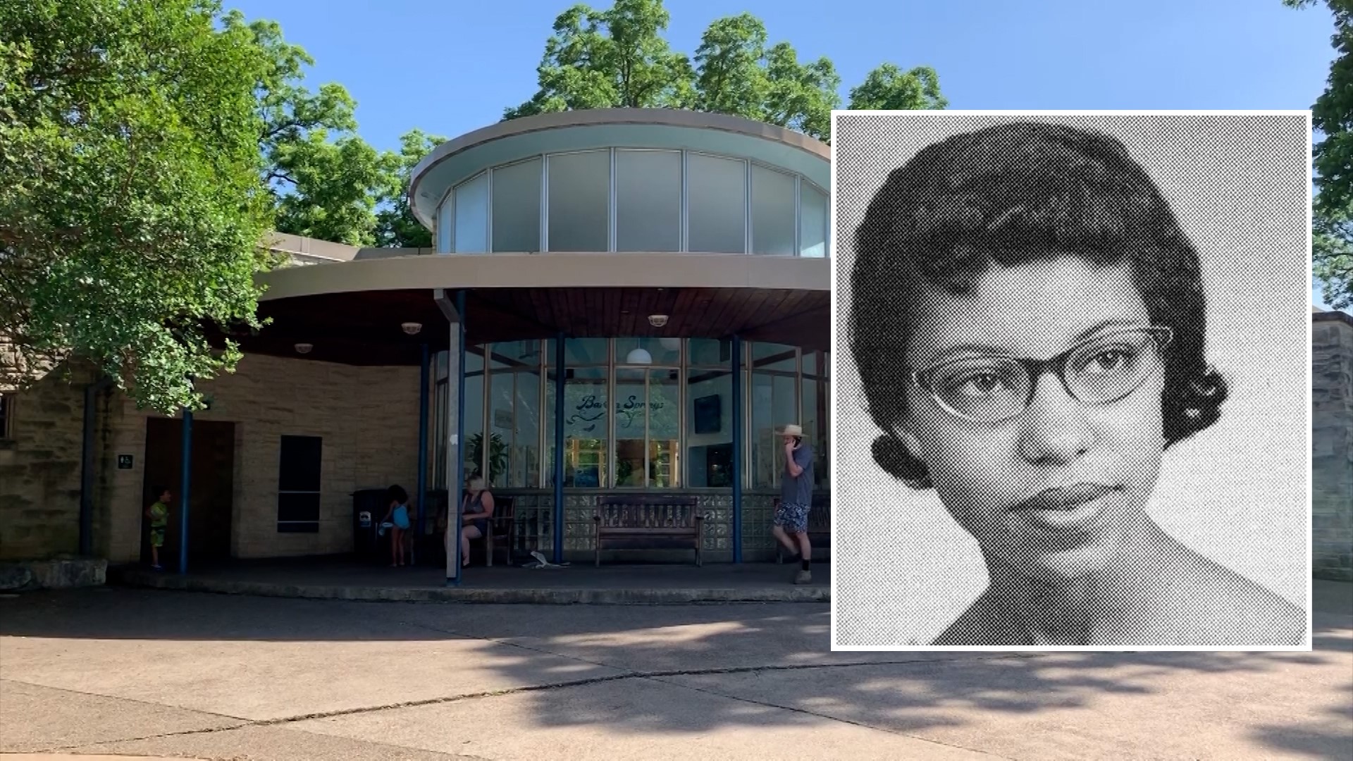 The Barton Springs Bathhouse will be named after a woman who made history at Barton Springs Pool.