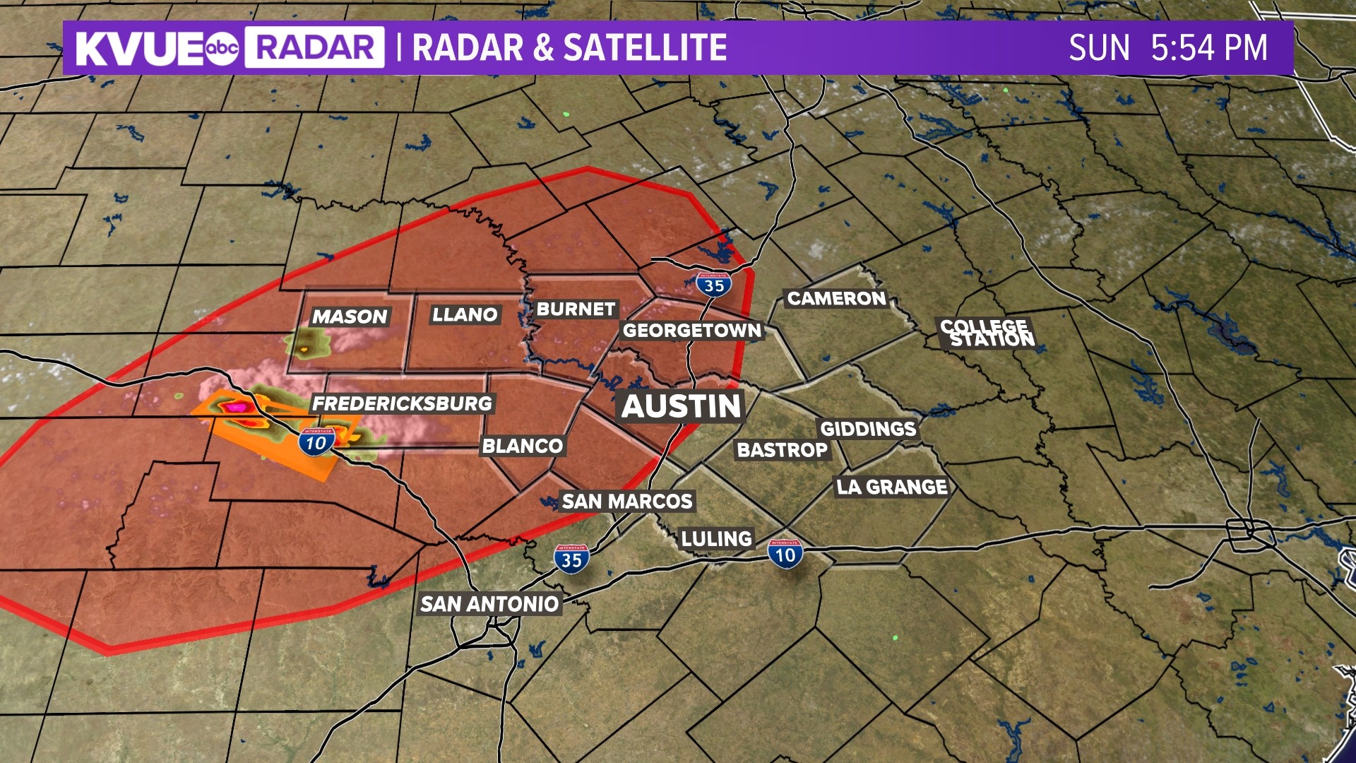 A few severe storms possible Sunday evening | kvue.com