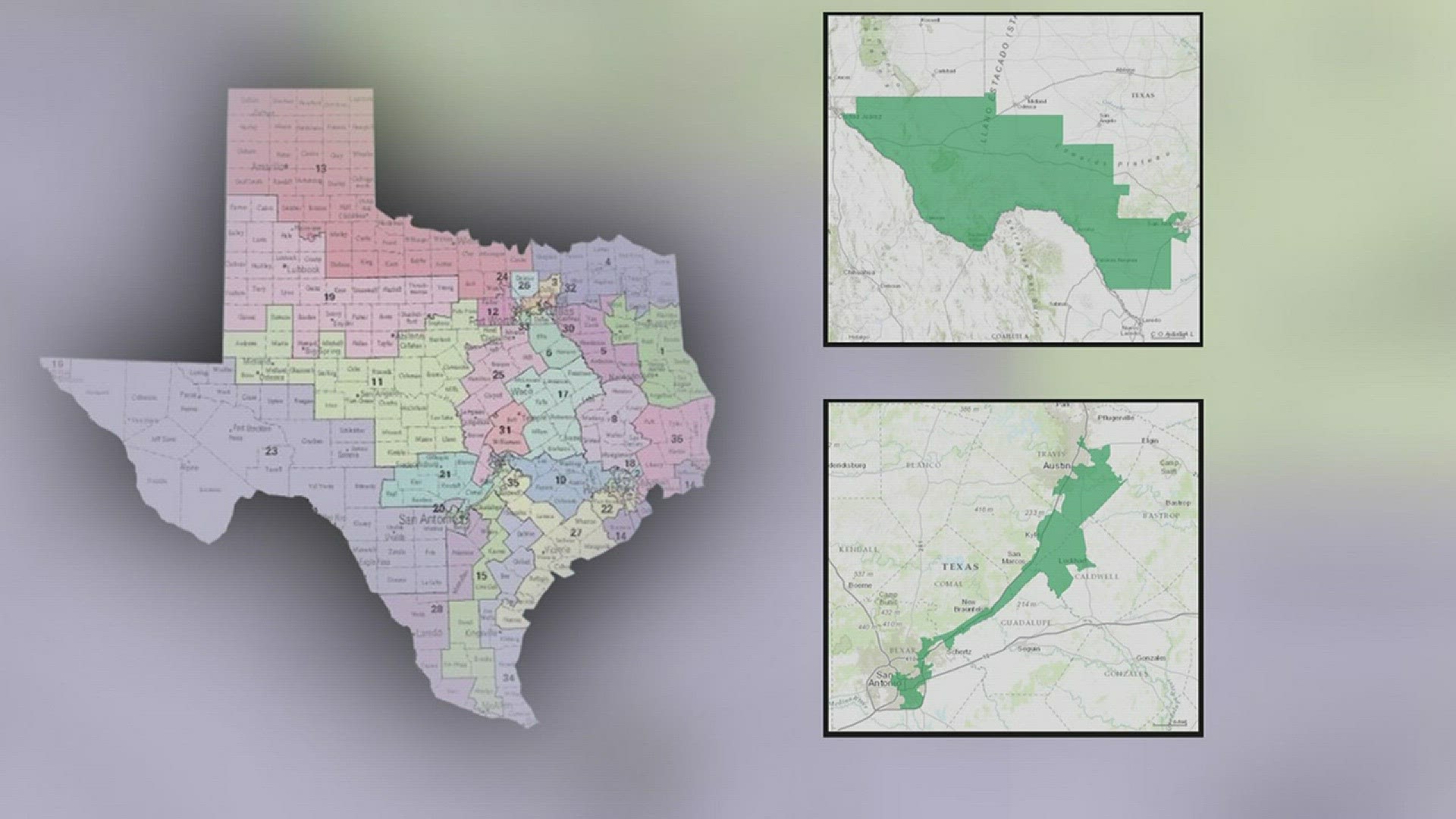 A three-judge panel will begin hearing arguments Monday morning regarding the state's congressional maps, which were drawn after the 2010 census.