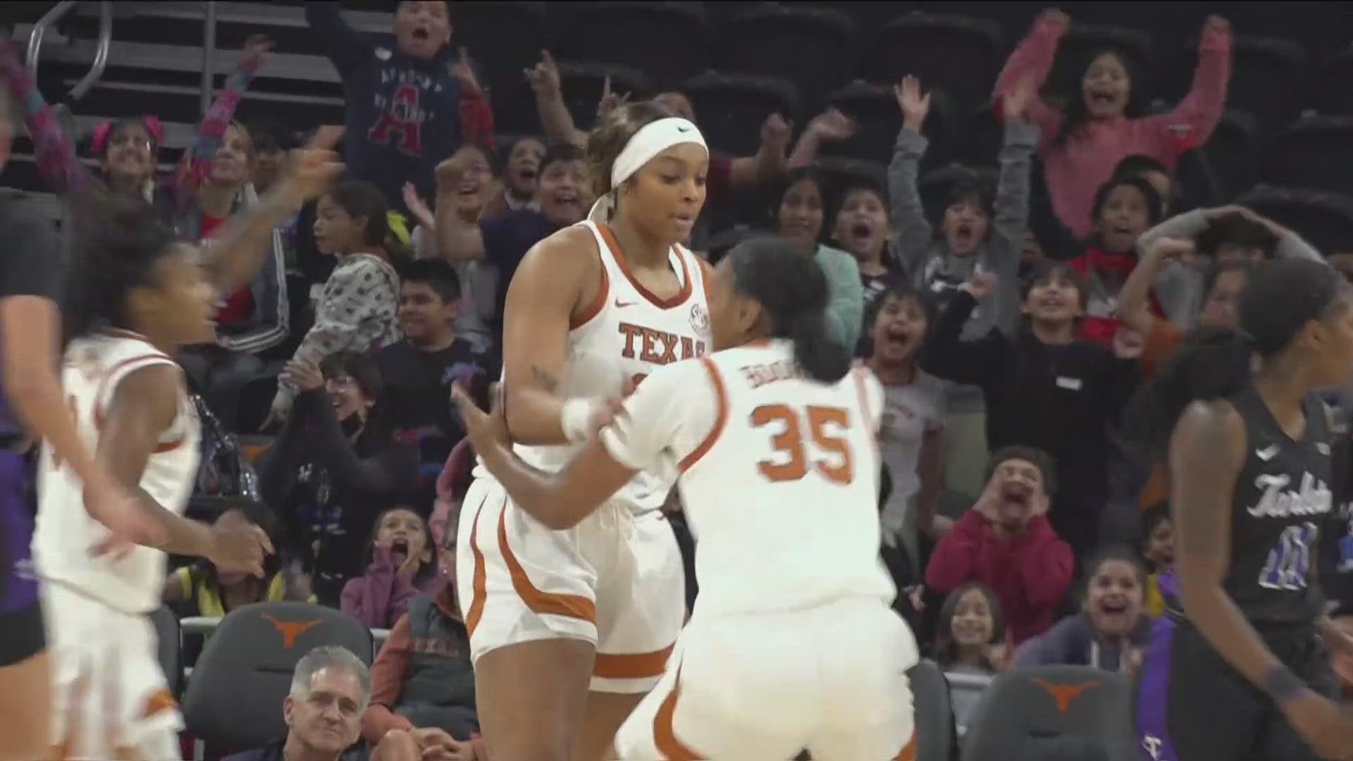 Texas women's basketball cruised over Tarleton State 83-41 at the Moody Center.