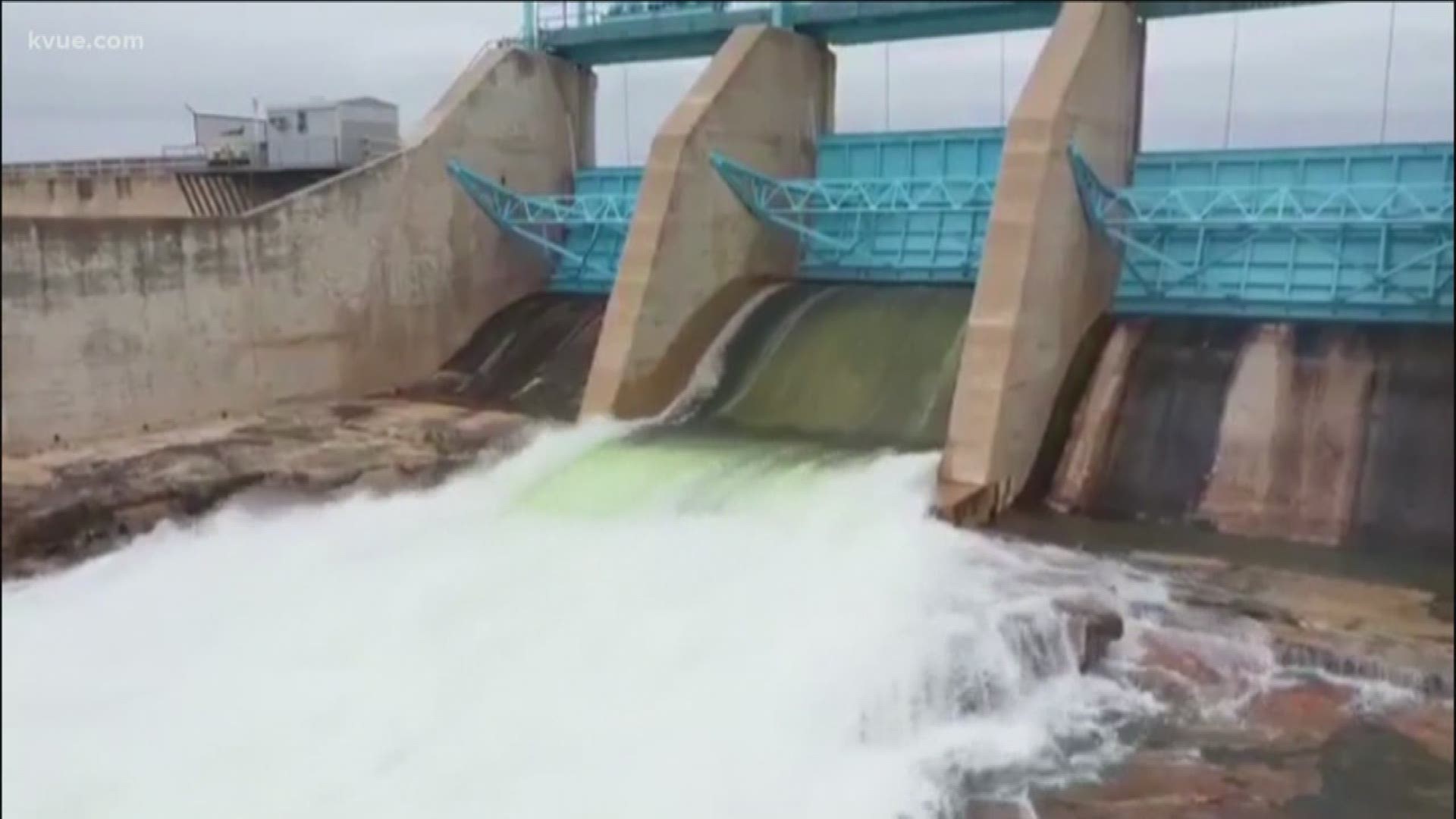 The Lower Colorado River Authority closed the open floodgates at Buchanan, Wirtz and Starcke dams Tuesday.