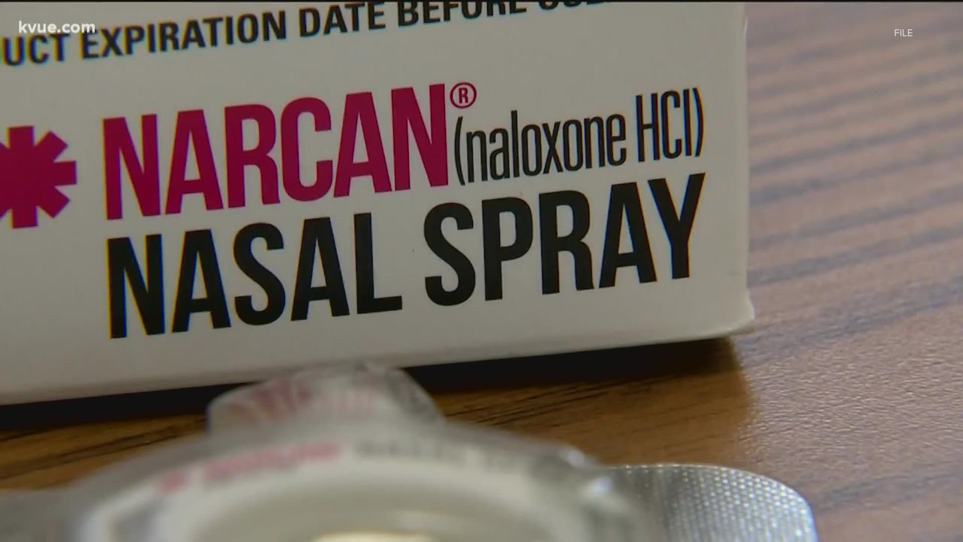 Ofc. Chris Frierson used Narcan to help a person start breathing again after they were reportedly found lifeless on North Lamar.