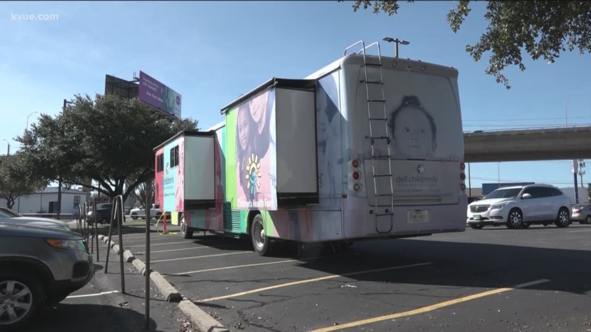 The doctor's office on wheels is bringing health care directly to kids in need.
