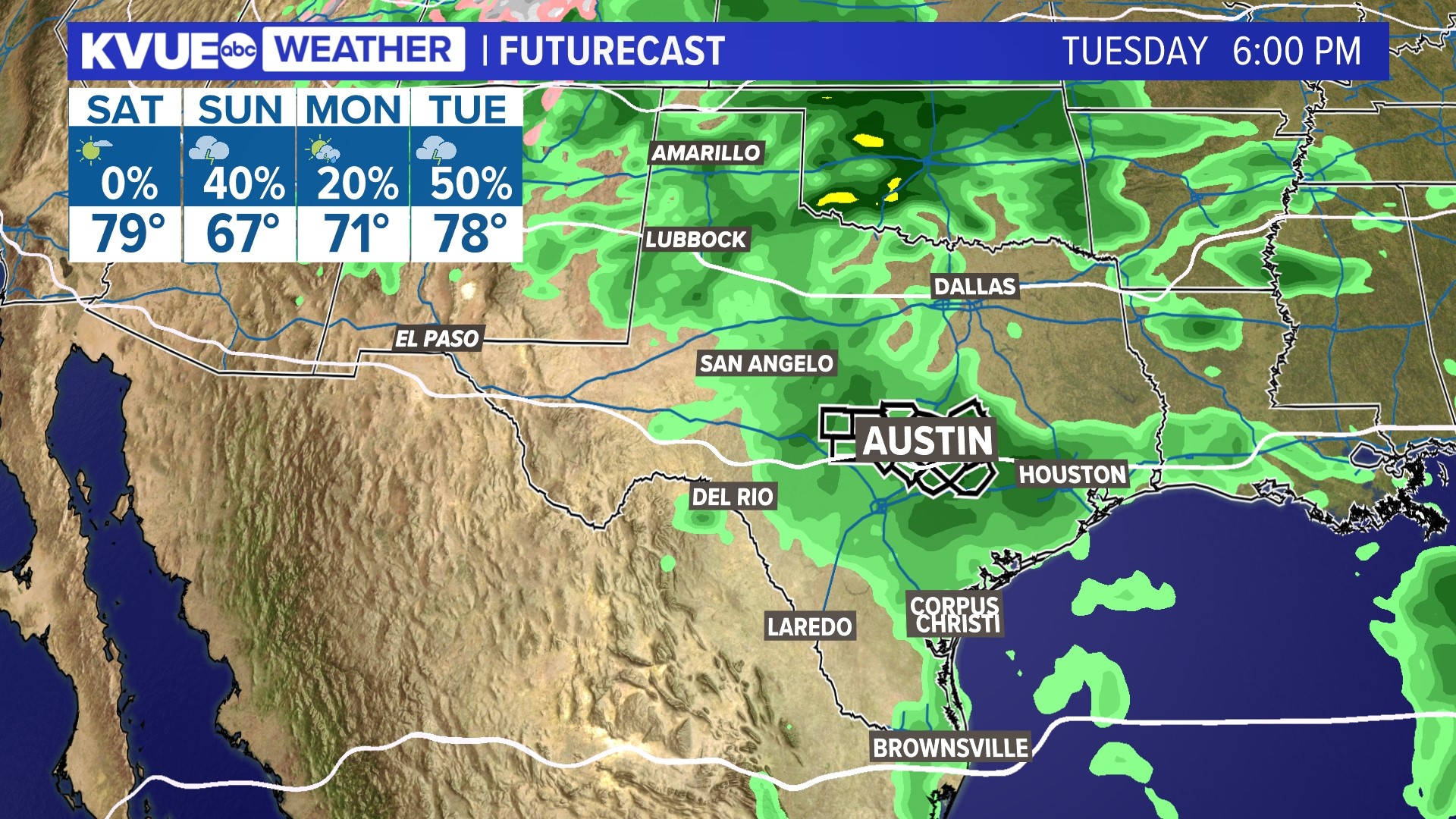 Timing Central Texas strong storms for afternoon and evening | kvue.com