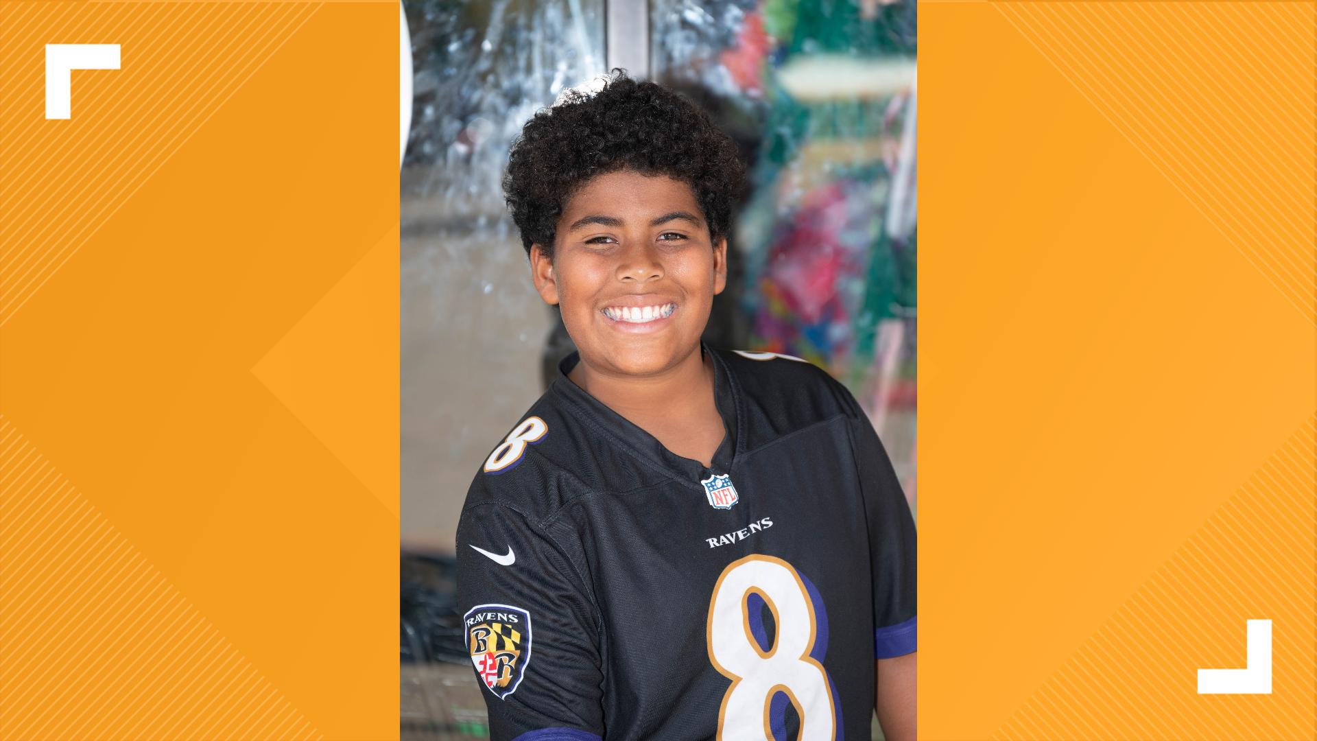 Jesus is an energetic 11-year-old boy who greets everyone he meets with a big, warm smile.