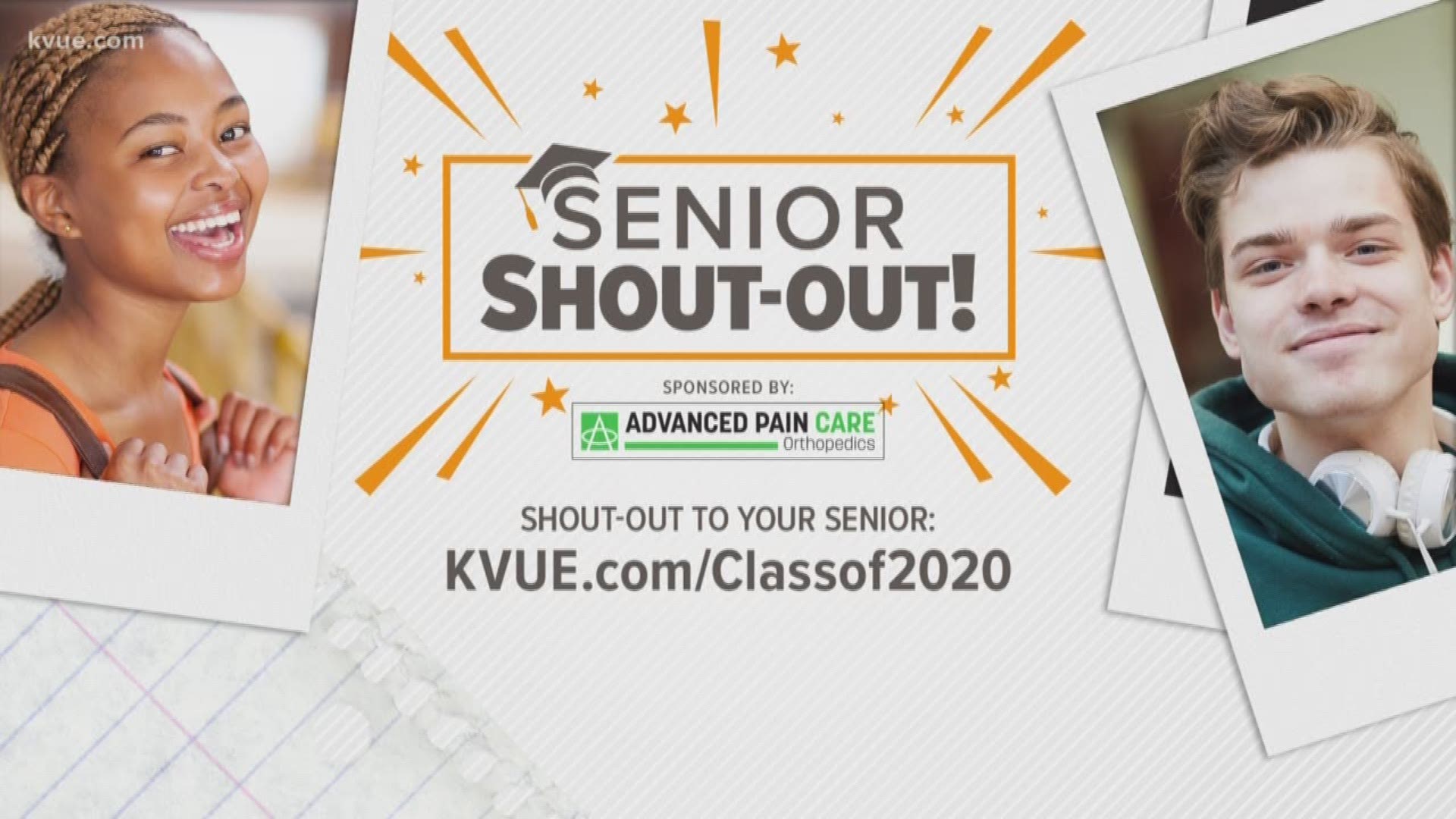 You could see your shout-out on KVUE!