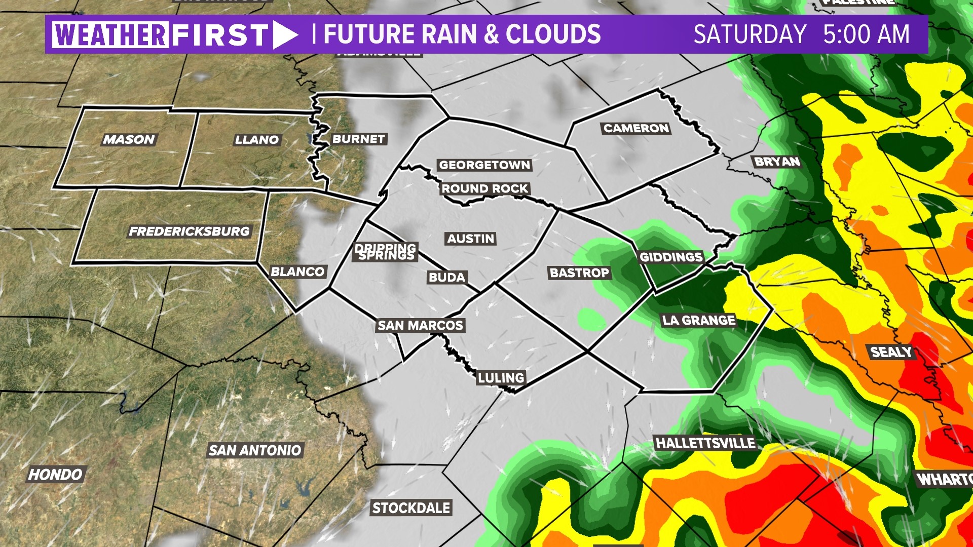 Rain returns to Central Texas bringing minor flooding concerns | kvue.com