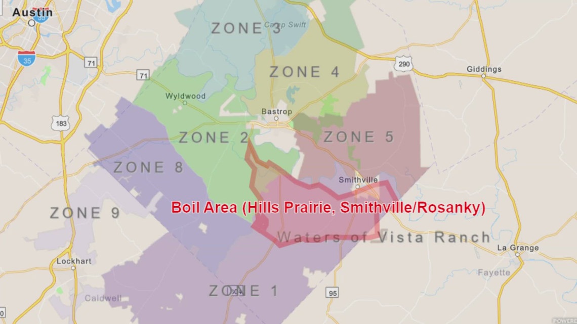 Boil water notice issued for parts of Bastrop County | kvue.com