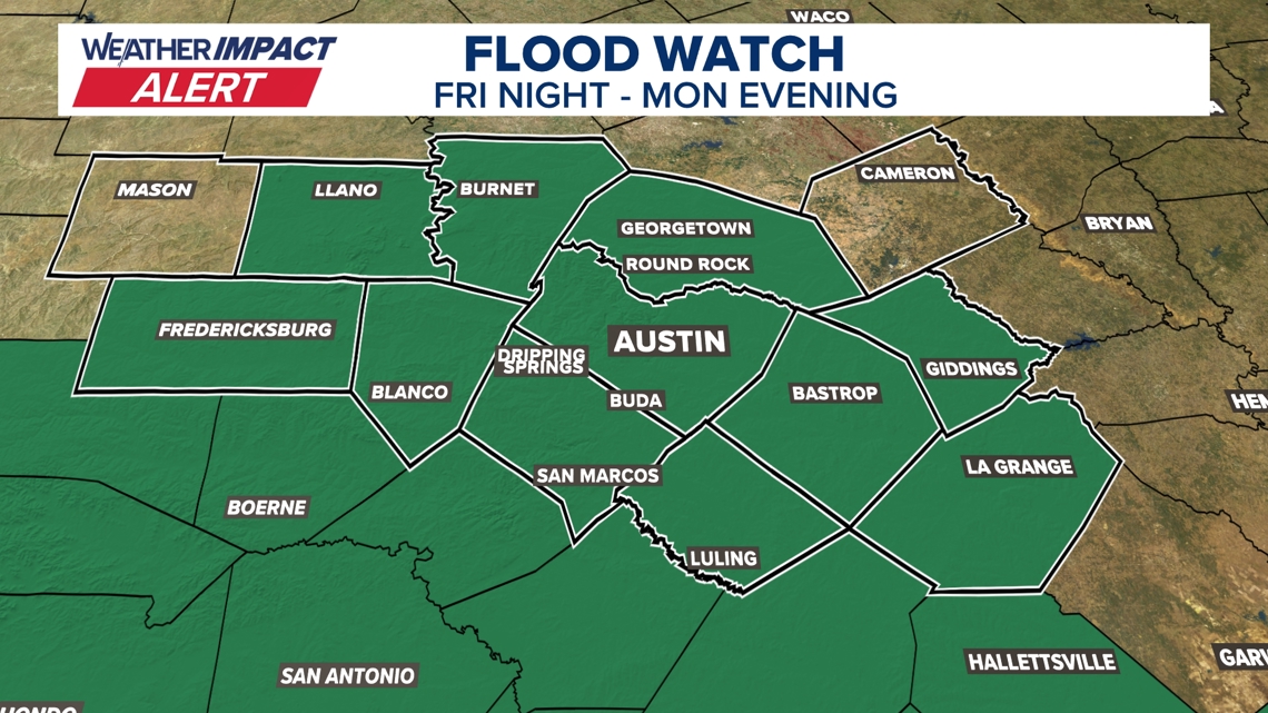 Weather Impact Alert | Flood Watch issued through Memorial Day weekend
