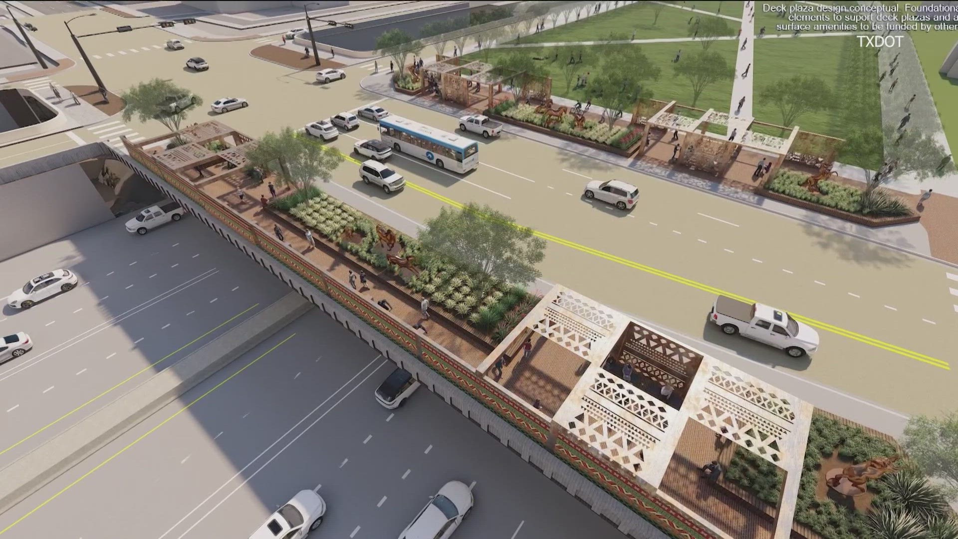 Austin will receive a major federal investment for the Interstate 35 project to connect the east side to downtown.