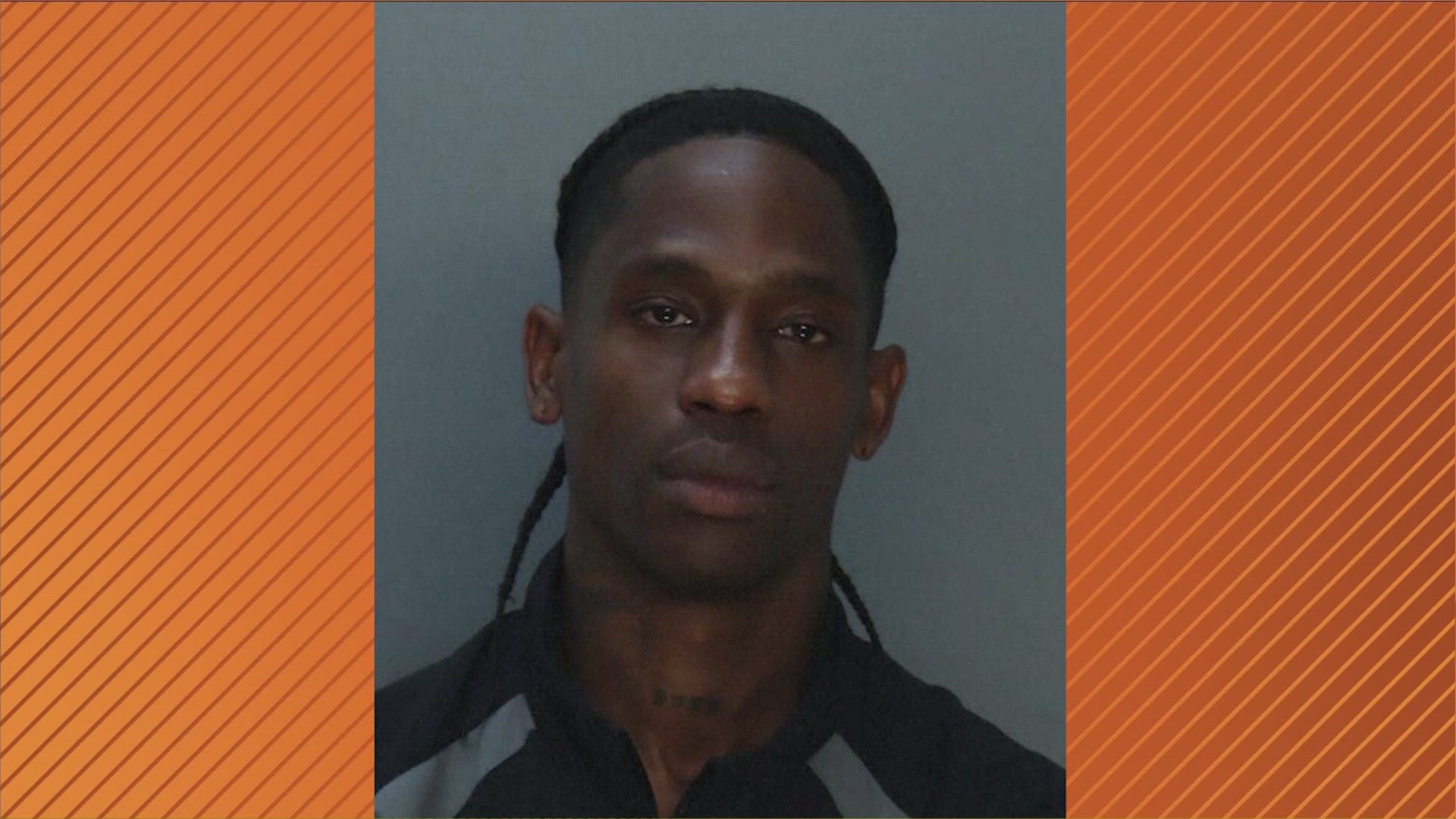 Rapper Travis Scott was arrested in Miami for trespassing after a warning and disorderly intoxication.