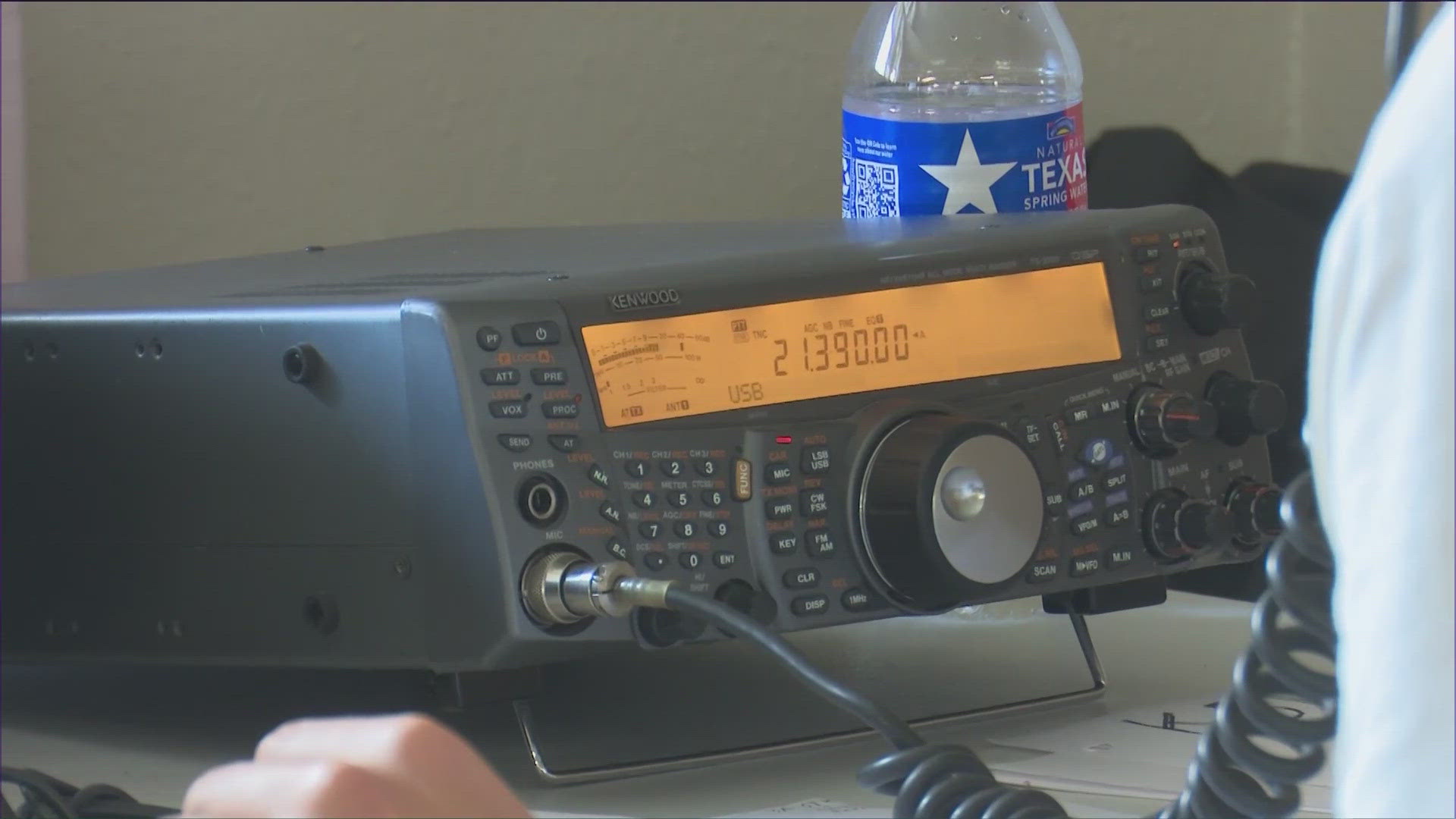 Organizers say as many as 20,000 amateur radio operators from Central Texas and across the country took part in the event.