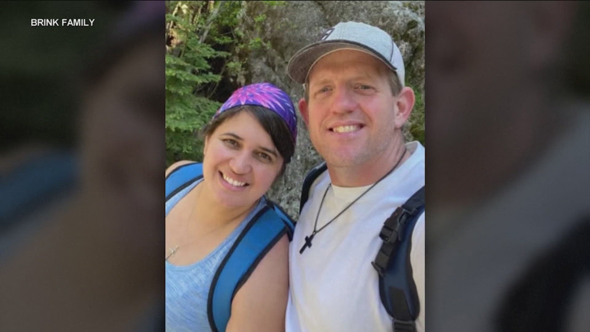 Police in Arkansas are looking for the man accused of killing Clinton and Cristen Brink on a remote trail at Devil's Den State Park.