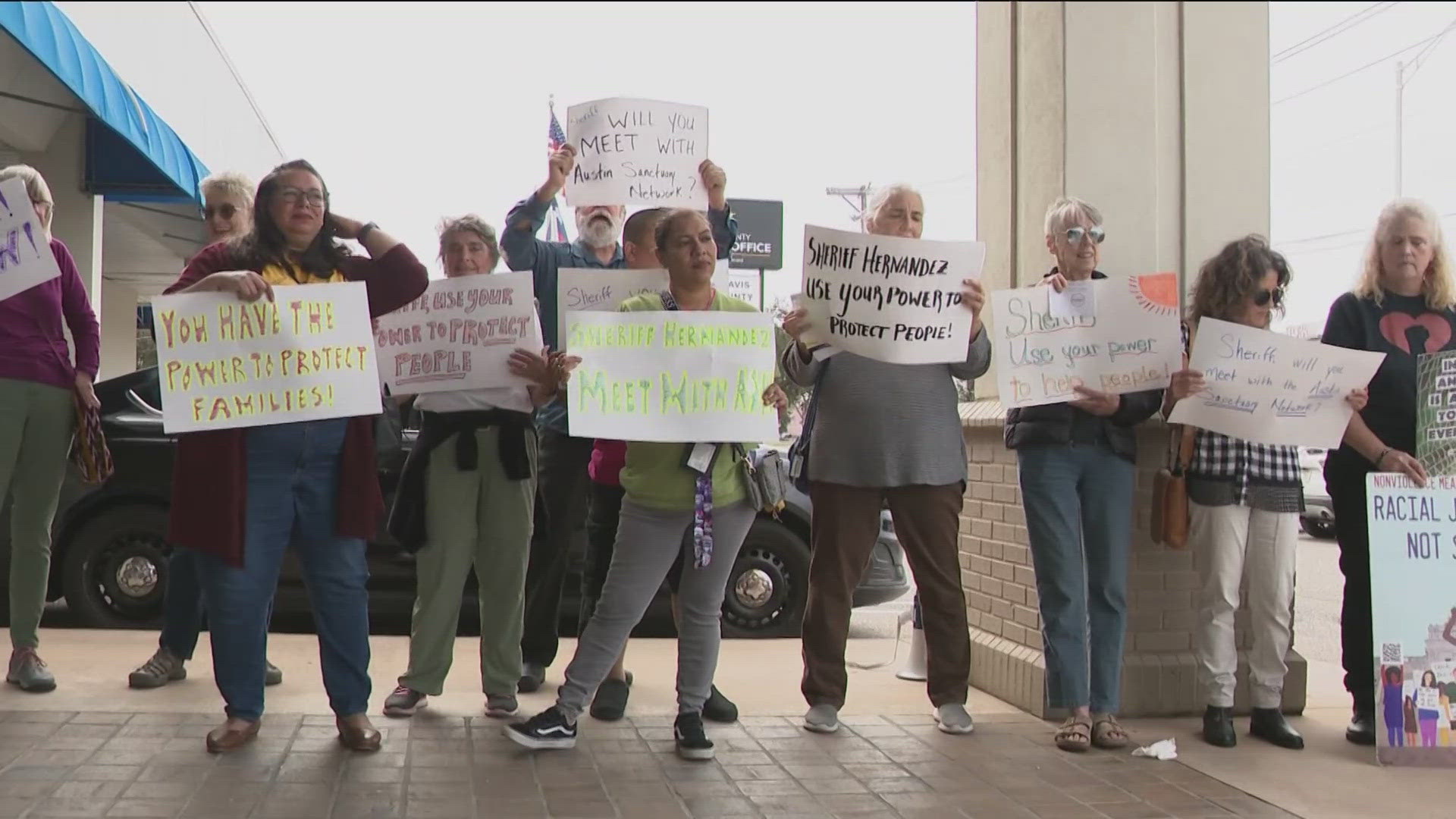 The Austin Sanctuary Network - an nonprofit advocacy group - says a family approached them in September, worried about their loved one living in jail conditions.