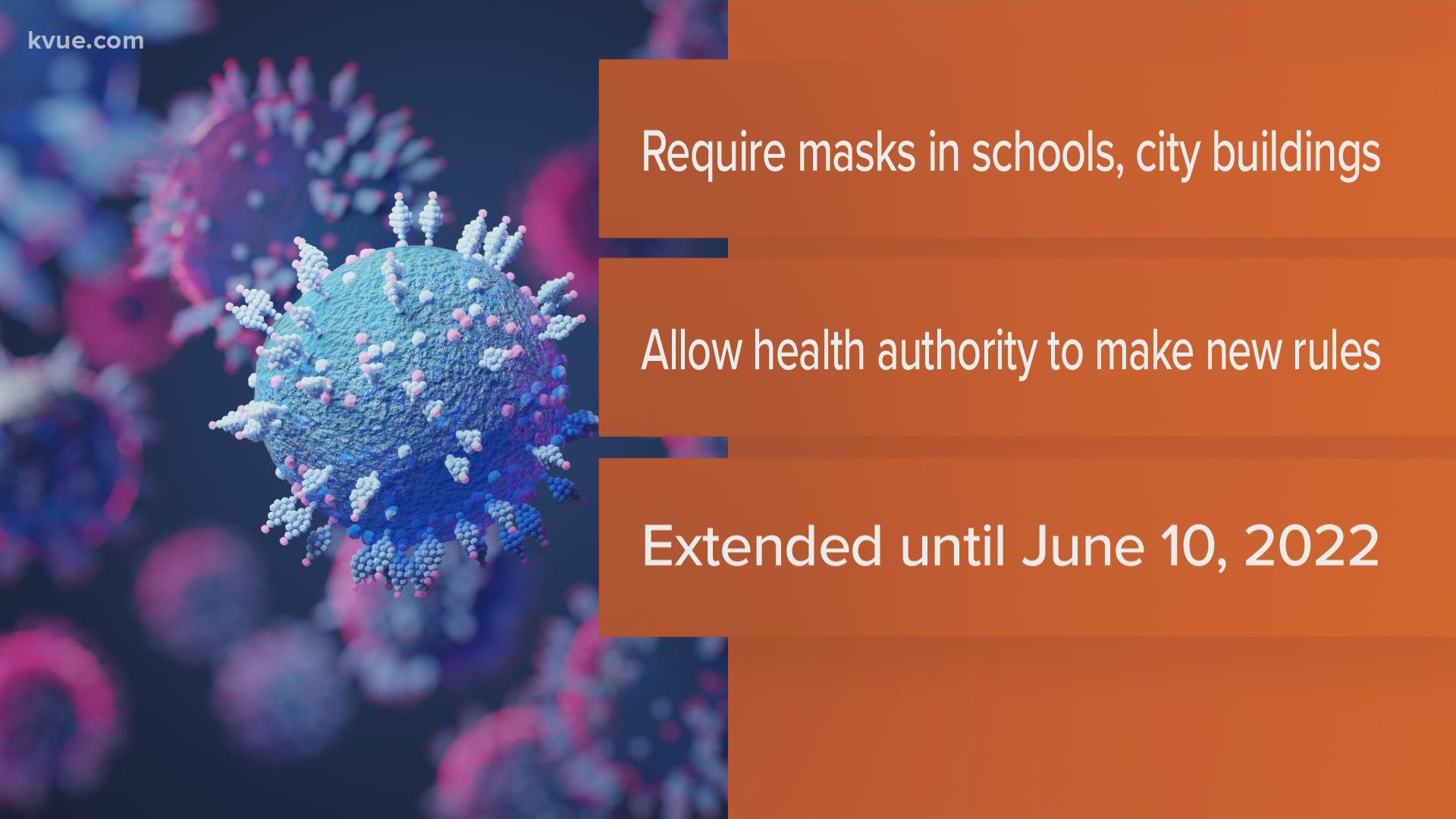 Austin Travis County Extends COVID 19 Rules Through June 2022 Kvue