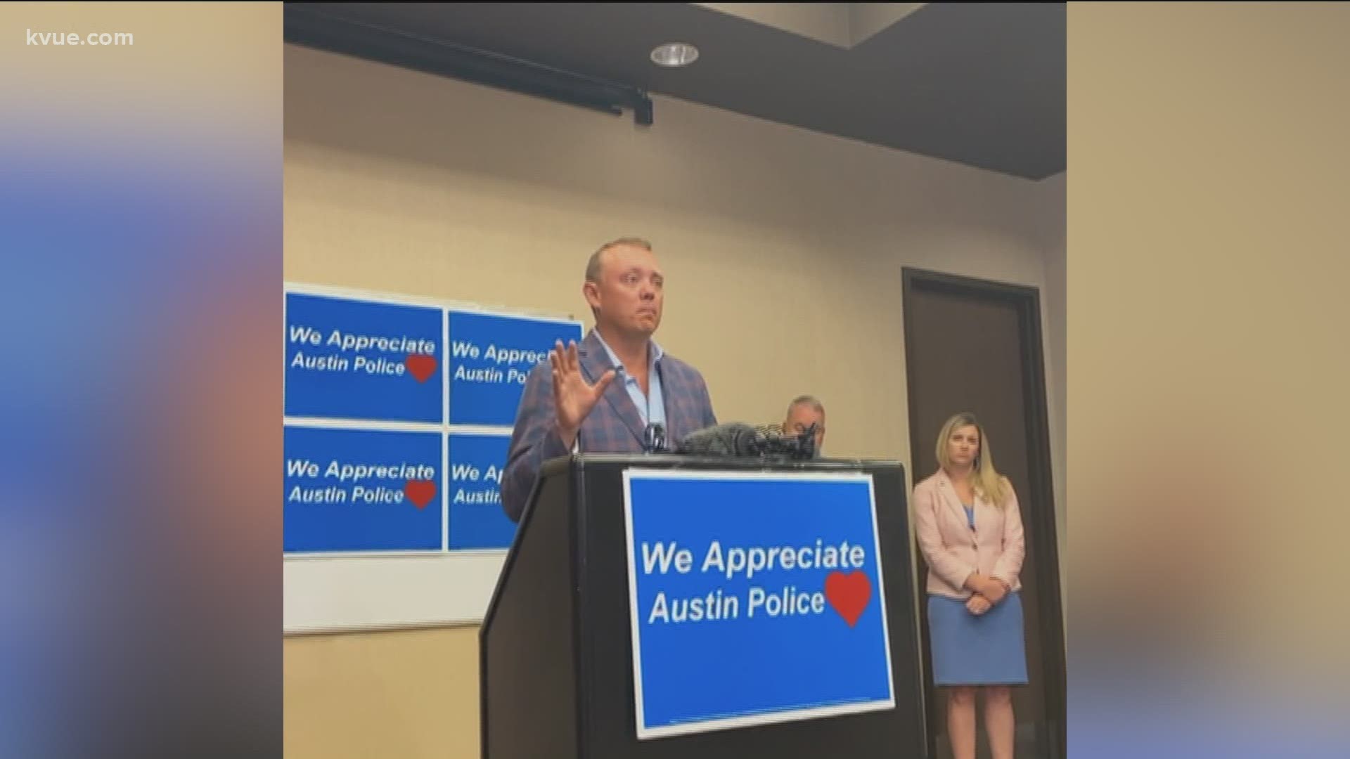 During a press conference Monday afternoon, Save Austin Now said proposed funding for public safety is "wholly inaccurate."