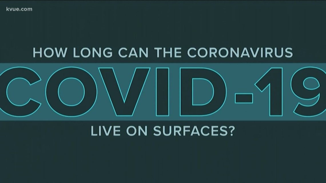 How long does COVID19 live on surfaces?