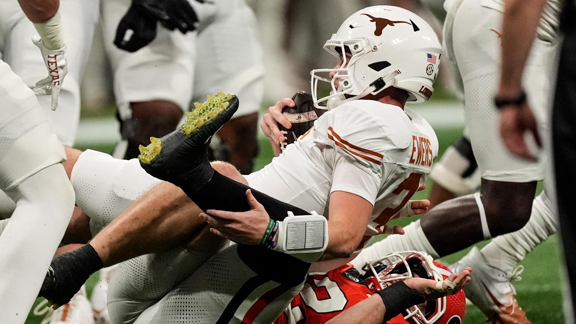 Texas had not lost to the same team twice in one season in more than 100 years.