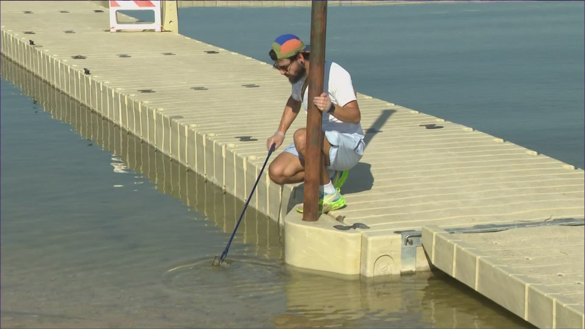 Hundreds of volunteers spent their Sunday cleaning up the shorelines, parks and creeks that feed into the Texas Colorado River Basin.