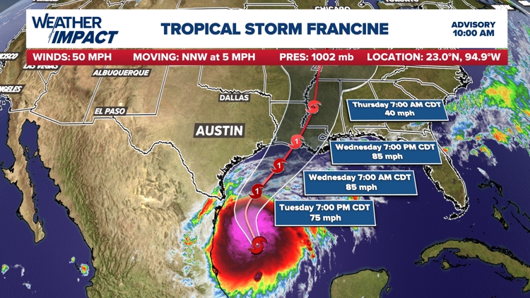 Hourly Forecast on KVUE in Austin | kvue.com