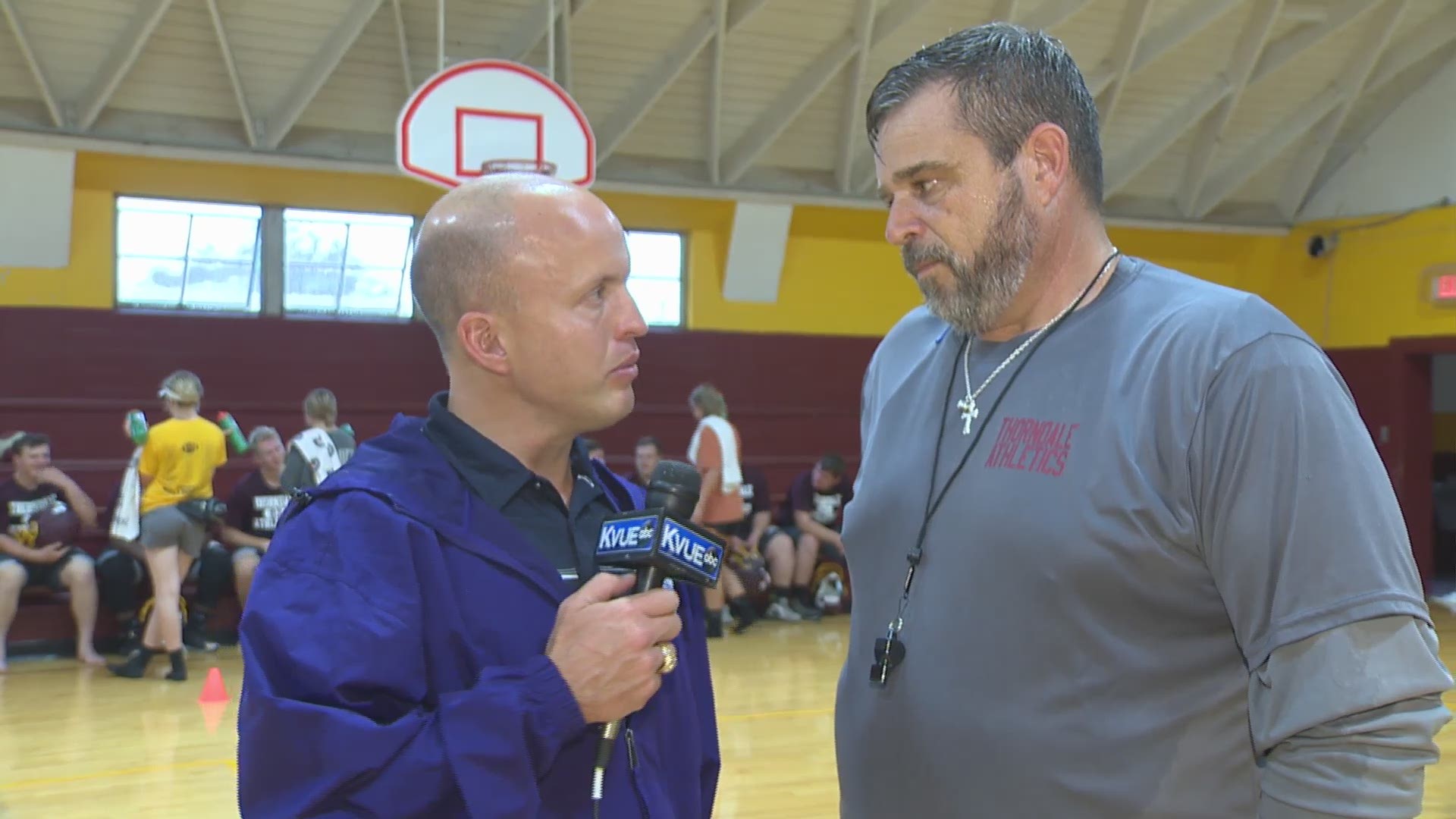 KVUE's Shawn Clynch talks with Thorndale coach Scott Hawkins about the upcoming season.