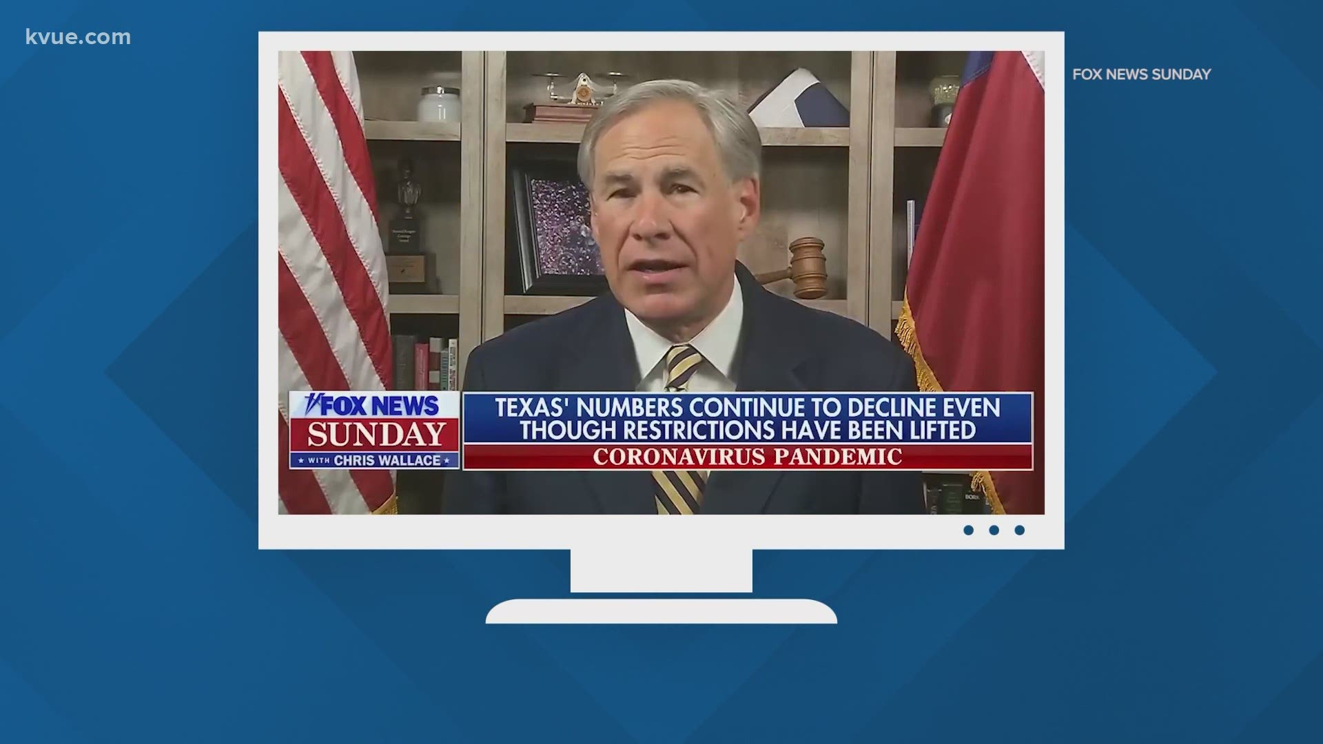 In an interview with Fox News, Gov. Greg Abbott said Texas looks like it could "be very close to herd immunity" from COVID-19. KVUE verified.