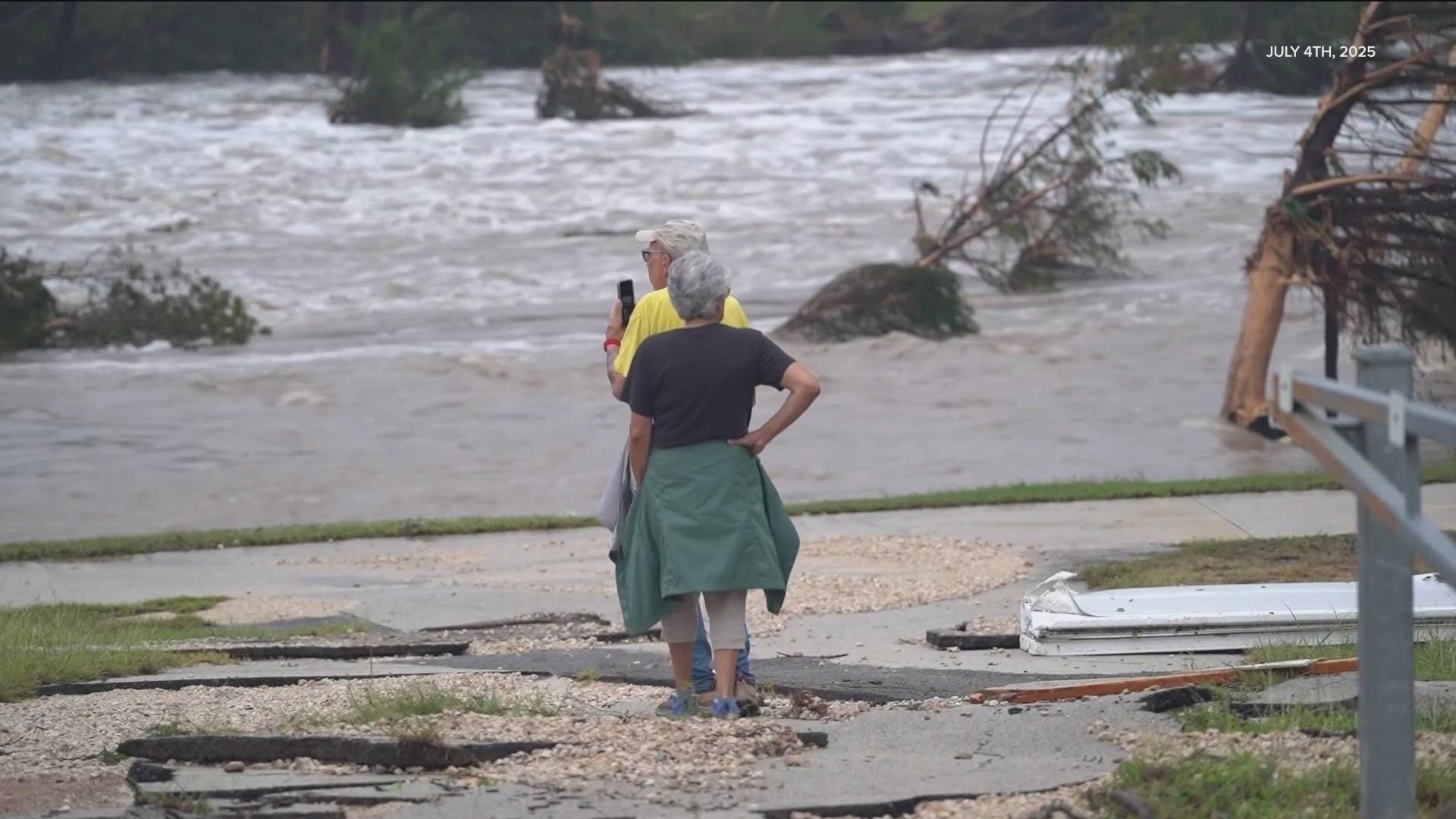The lakes could still contain high bacteria levels and debris, according to the Lower Colorado River Authority. 