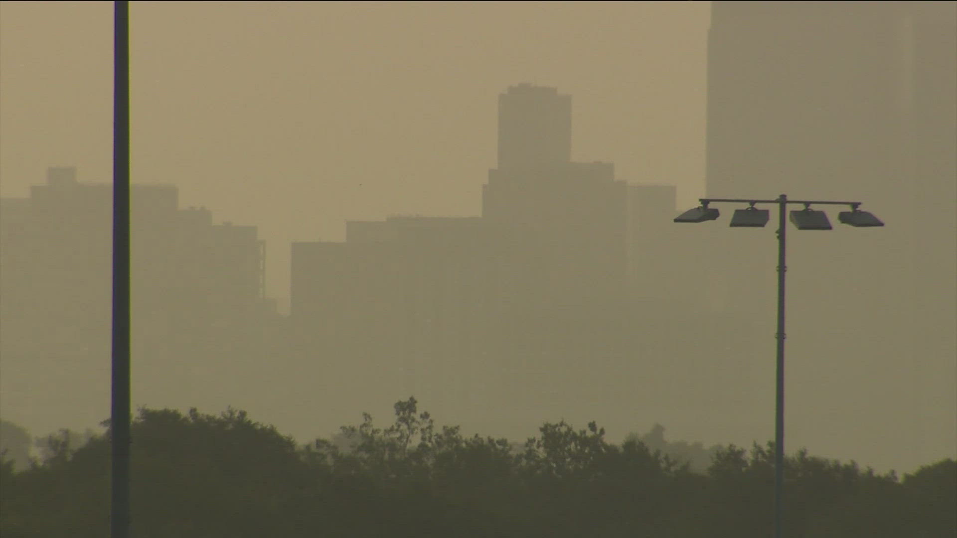 As Saharan dust rolls through Central Texas, some have said they notice a certain scent.