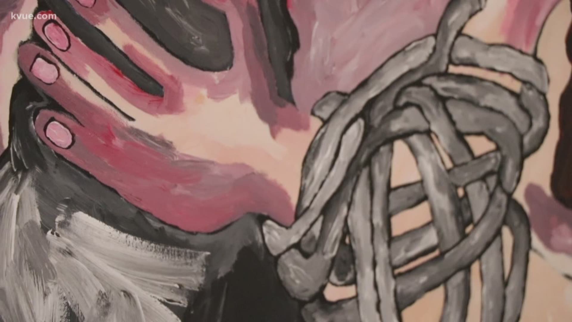 Local artists are bringing awareness to human trafficking by showcasing 2-D and 3-D artwork.