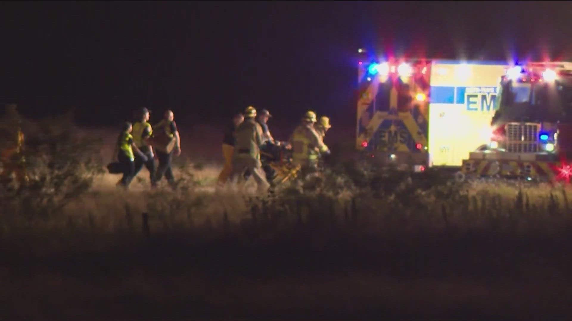 One person was killed in a fiery head-on crash on State Highway 45 early Friday morning.