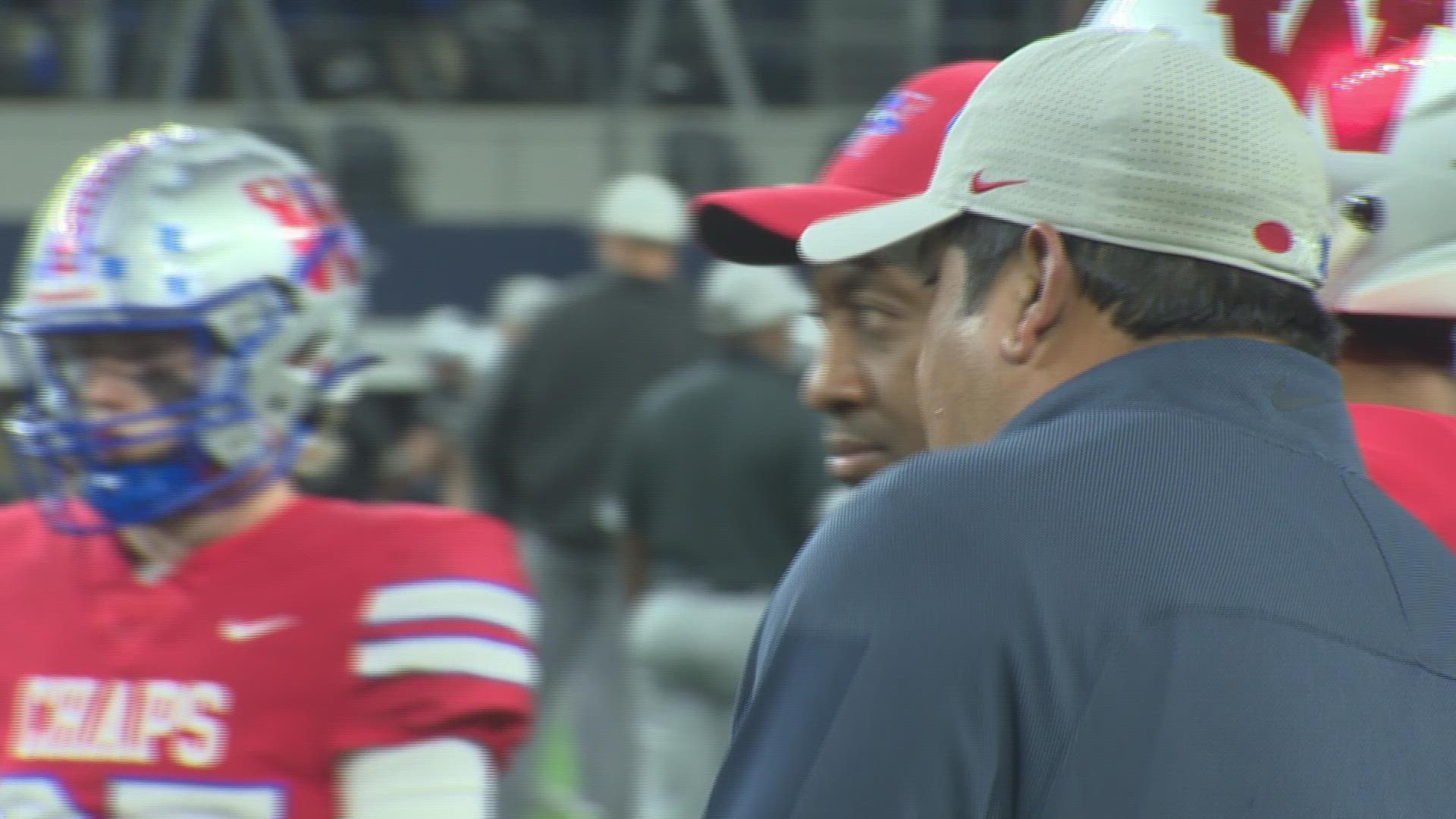 Salazar served as the defensive coordinator for the Chaps from 2014 to 2021.