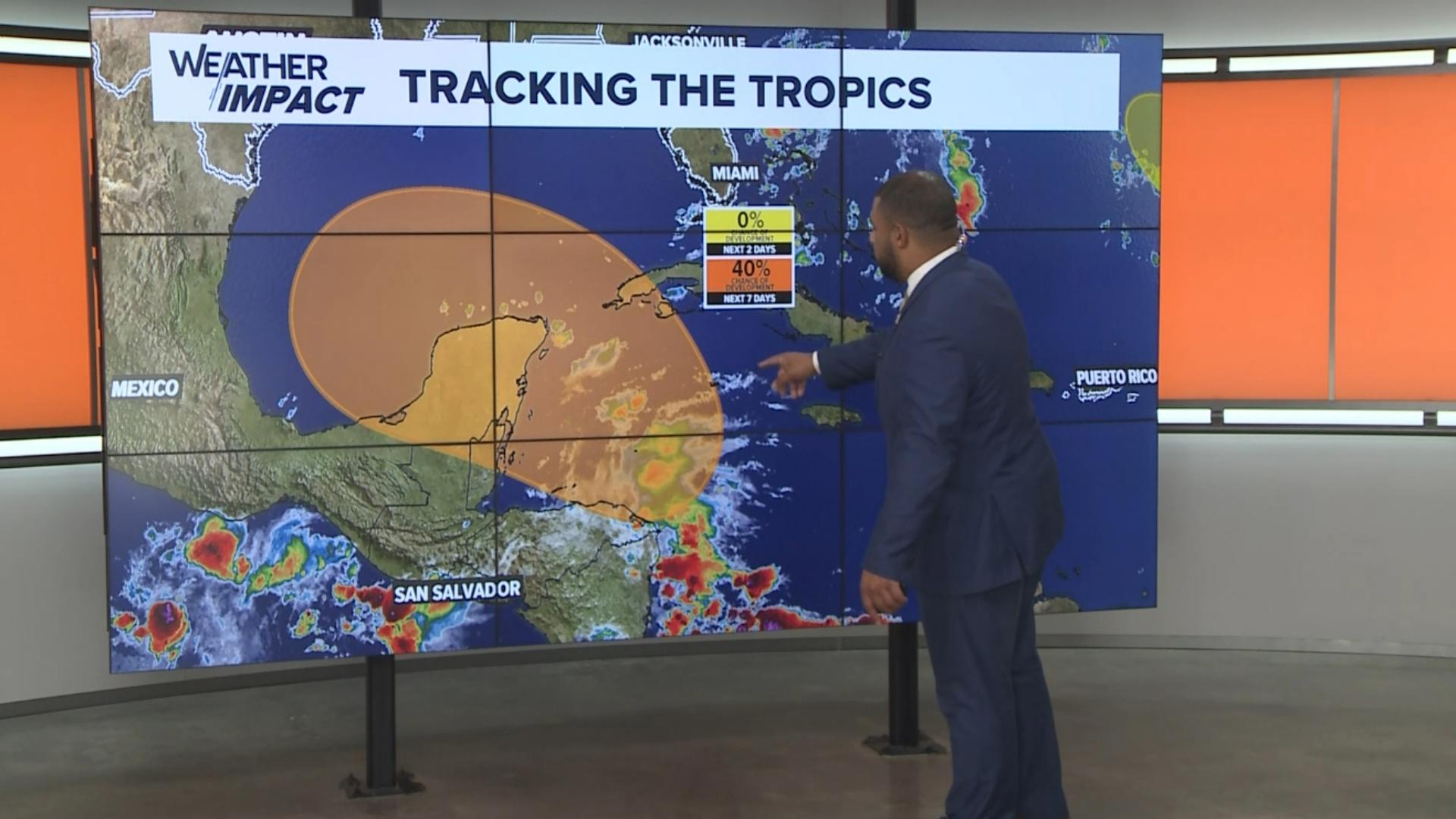 KVUE Meteorologist Jordan Darensbourg has your Sept. 20 morning tropics update. He's tracking three separate systems that could develop.