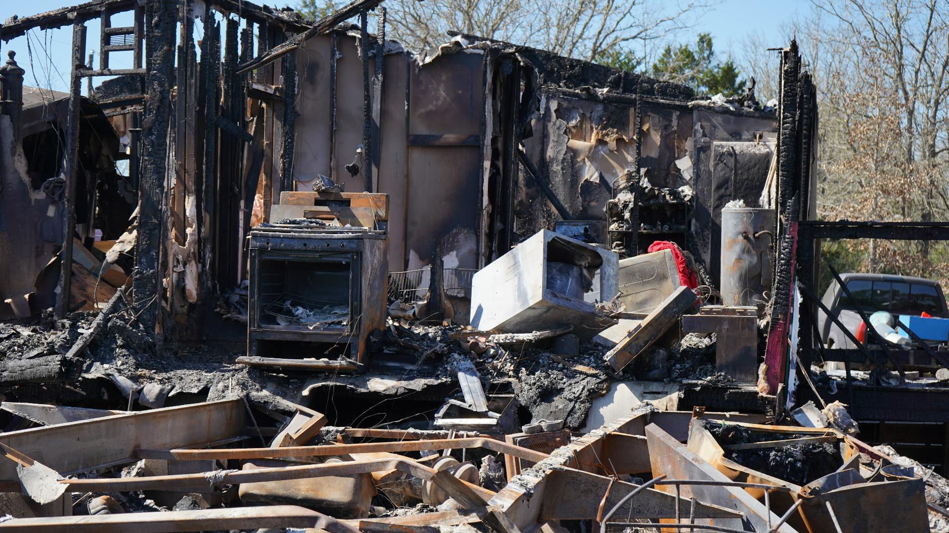 Family looks to rebuild after losing everything in Bastrop County