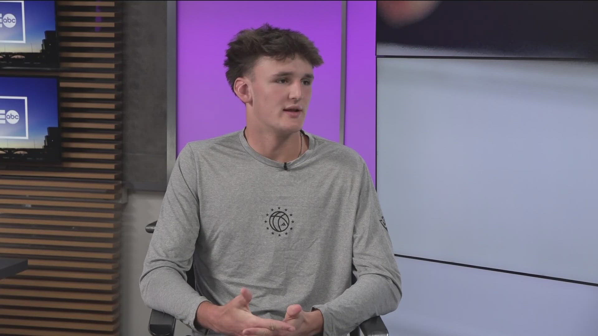 Basketball player Bo Ogden is four-star recruit with offers from schools like Texas, Tennessee and Purdue. He won state this past season for St. Michael's.