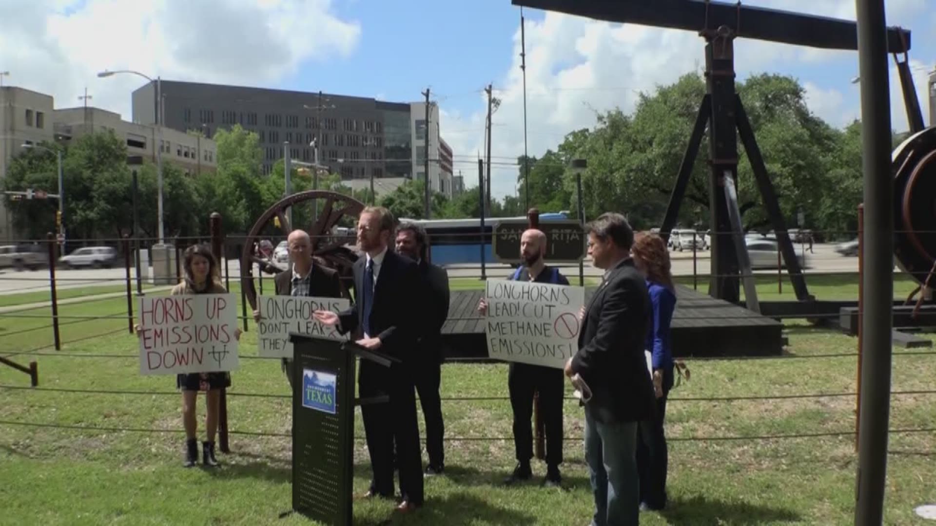 There's growing concern over the amount of methane released from oil and gas facilities operating on University of Texas owned land.