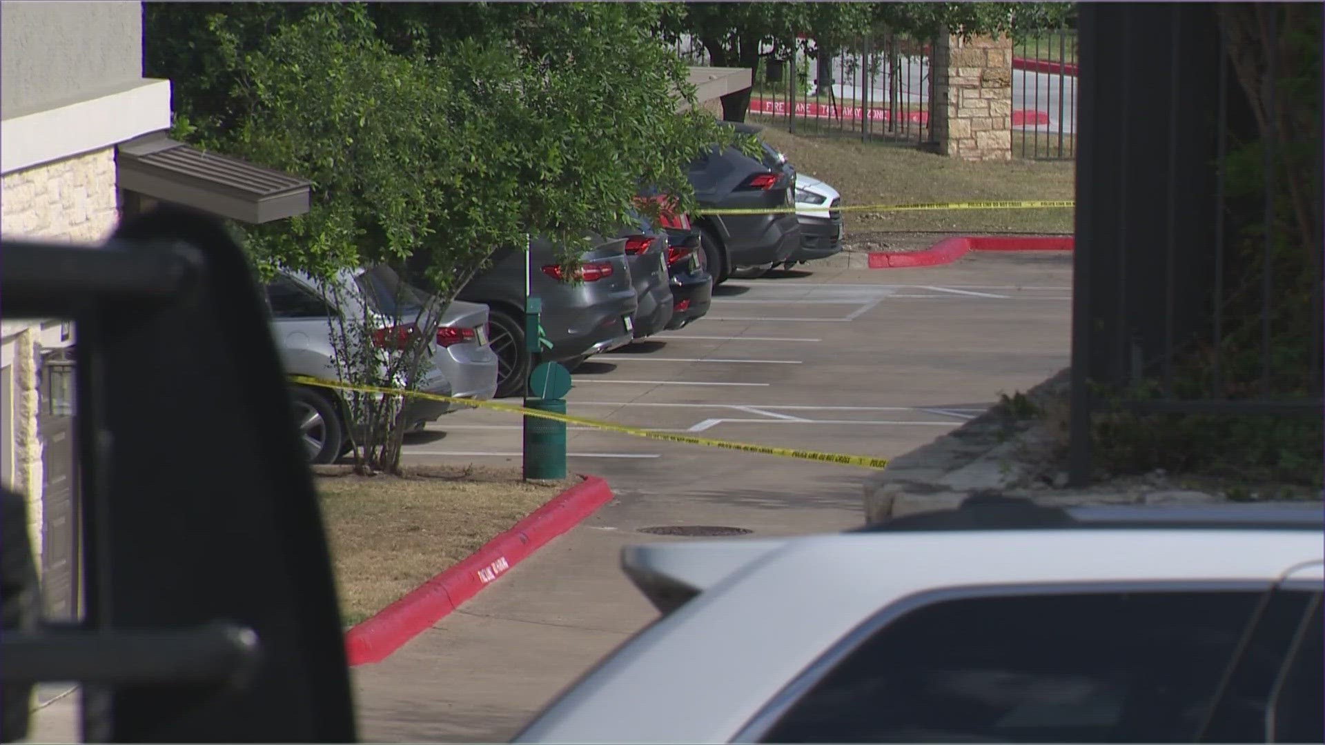 The incident happened at the Westlake Apartments in the 3500 block of N. Capital of Texas Highway southbound.