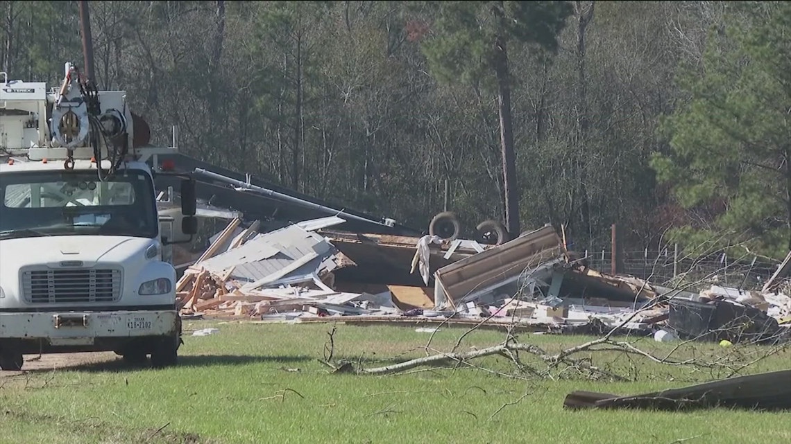 Cleanup underway after tornado touches down in Montgomery County, Texas ...