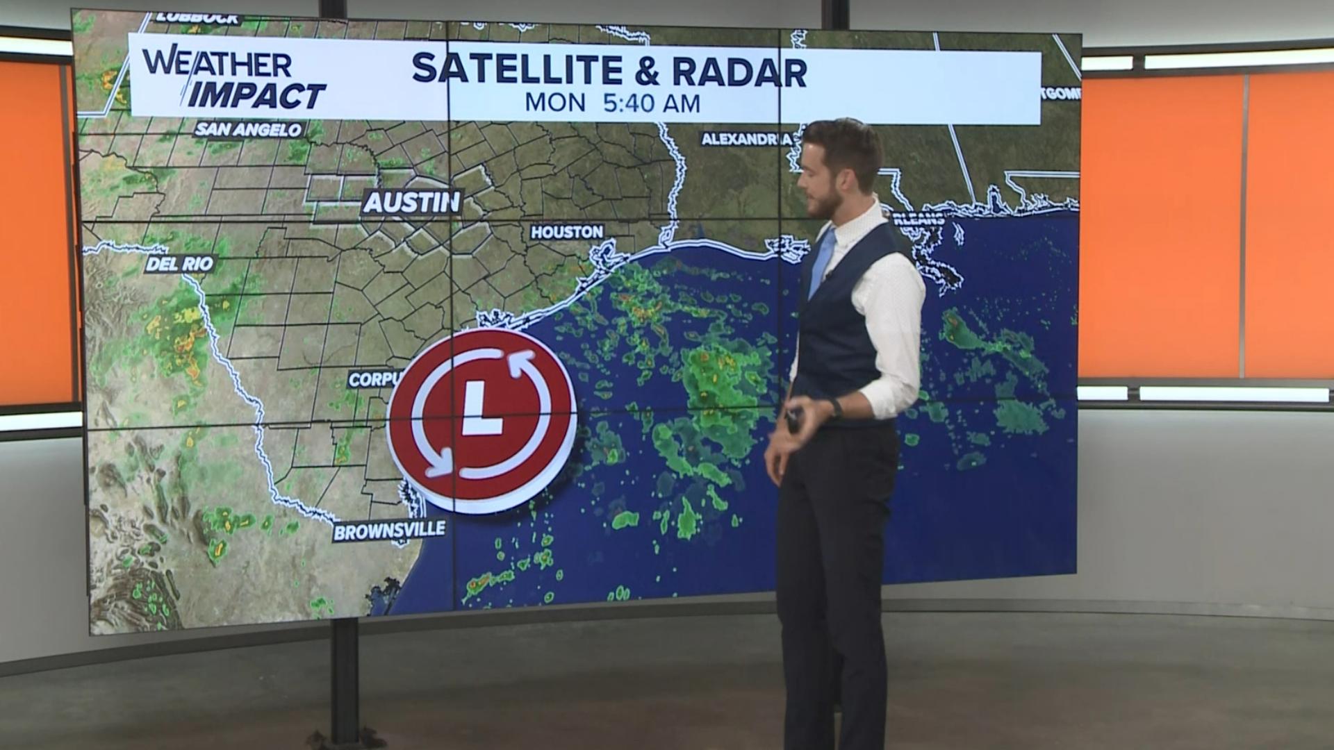 KVUE Meteorologist Shane Hinton has your Sept. 2 morning tropics update. He's monitoring an area of low pressure in the Gulf of Mexico.