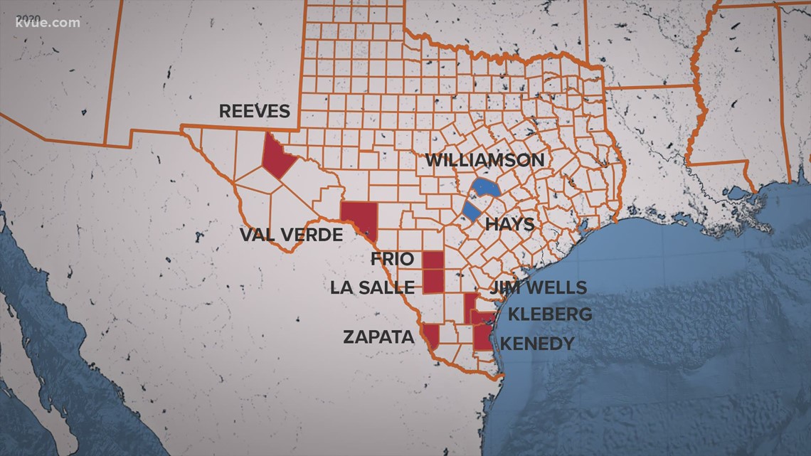 2020 Election: Texas still a red state, but many counties see changes ...