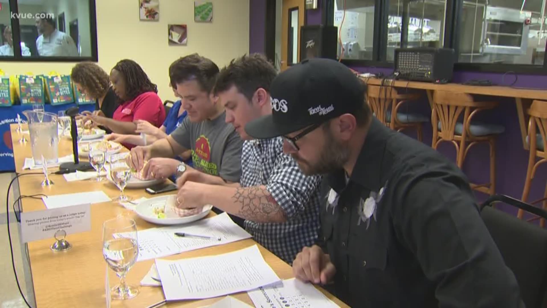 We have a winner! Six teams competed in Austin ISD's Ultimate Taco Challenge May 18.