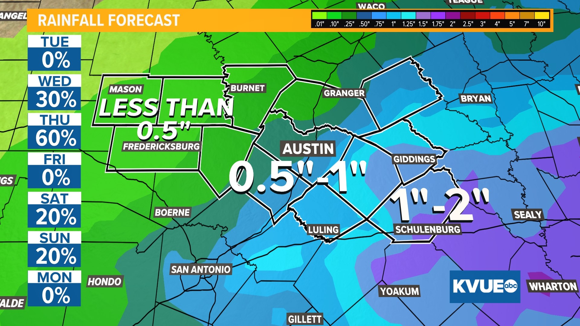 Wet and chilly Thanksgiving ahead for Central Texas | kvue.com
