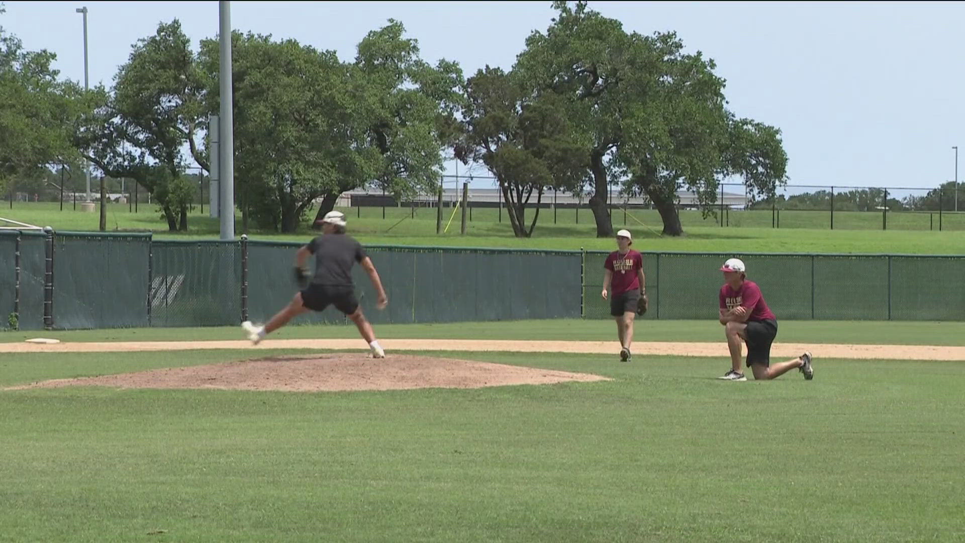 This season, Rouse Head Baseball Coach Chad Krempin says his pitching has been sensational. Rouse battles McAllen Memorial in the 5A regional finals.