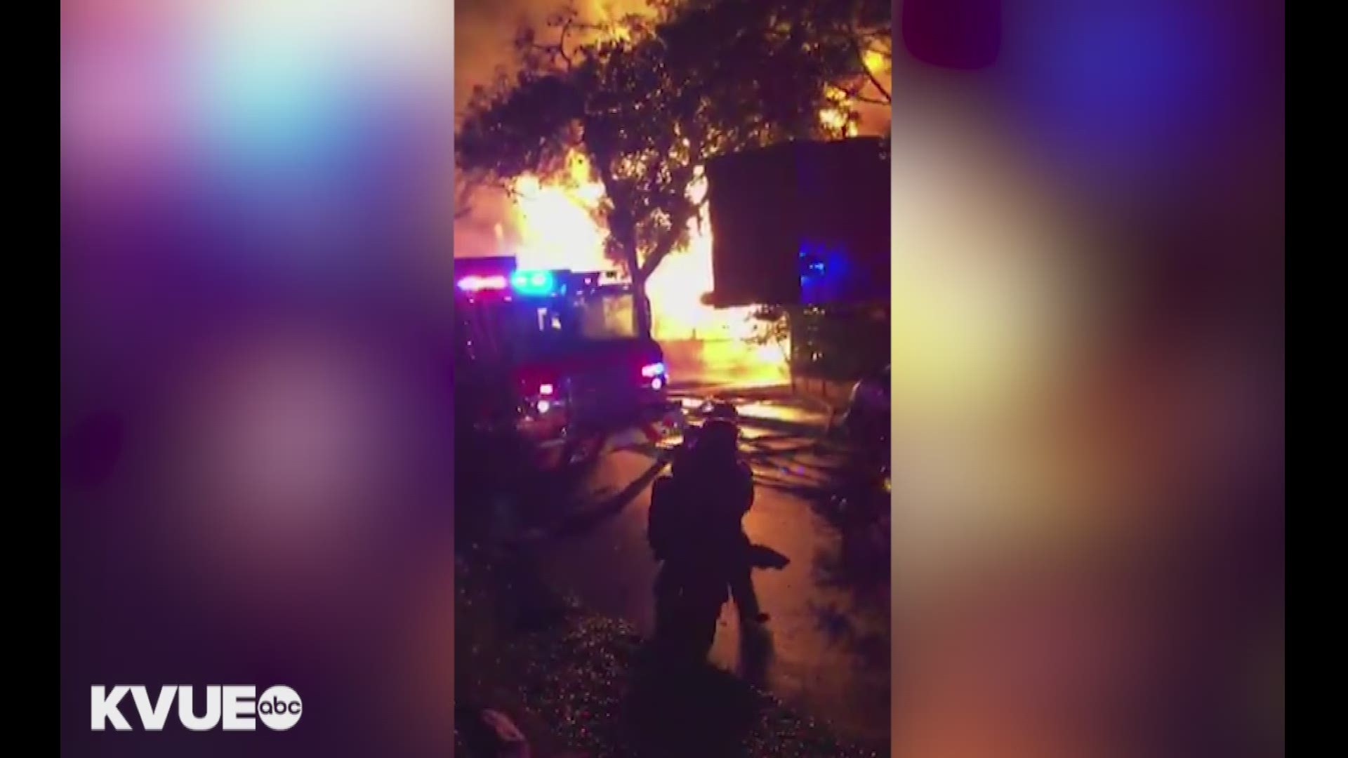 Austin firefighters are responding to a house fire in the Clarksville area near downtown. Video courtesy of Melissa Moralez.