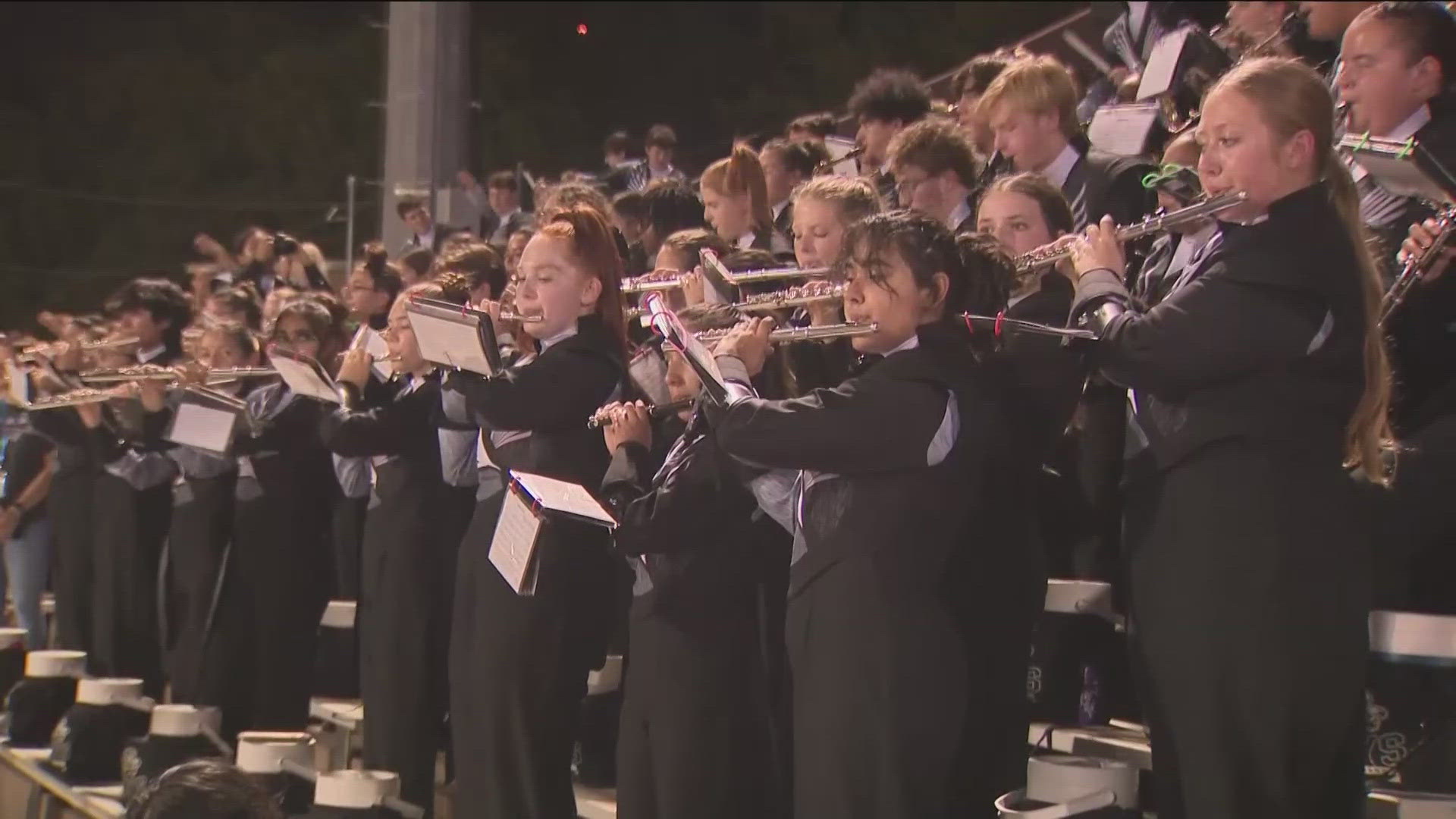 The Hays High School Band is this week's Friday Football Fever Band of the Week!